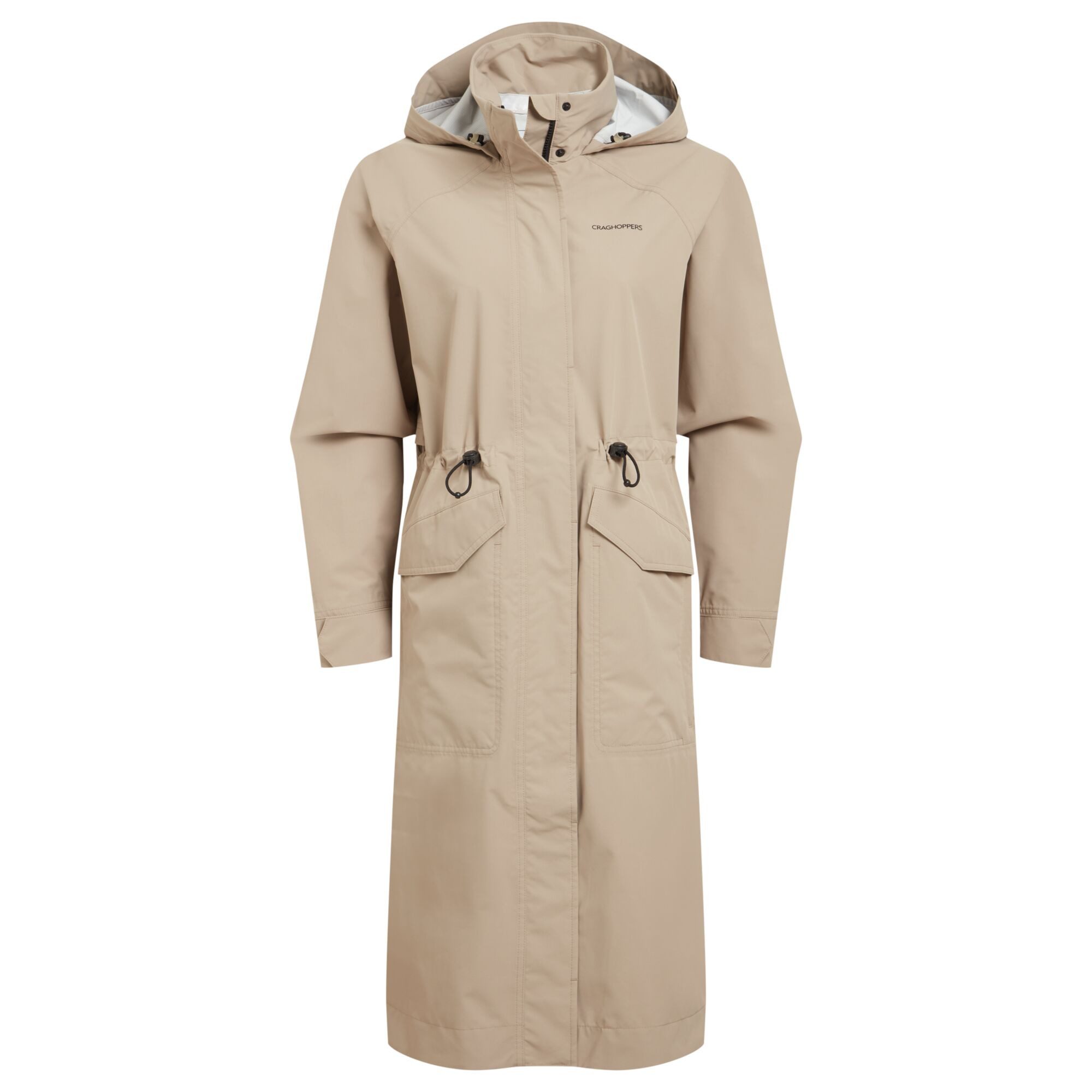 Craghoppers Hardshelljacke Craghoppers - Saxifrage Jacket - Damen Regenmantel Herbstmantel, beige