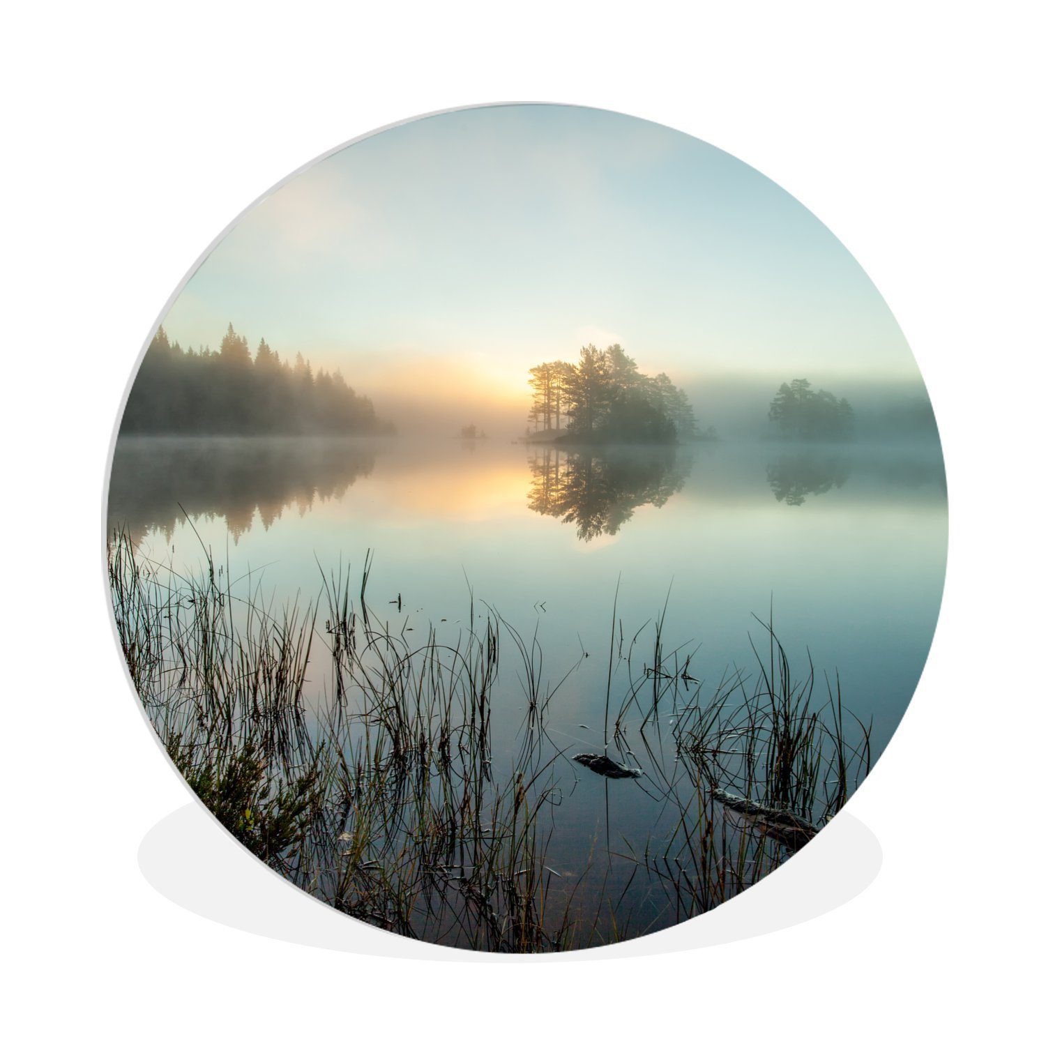 Gemälde Sonnenaufgang am See