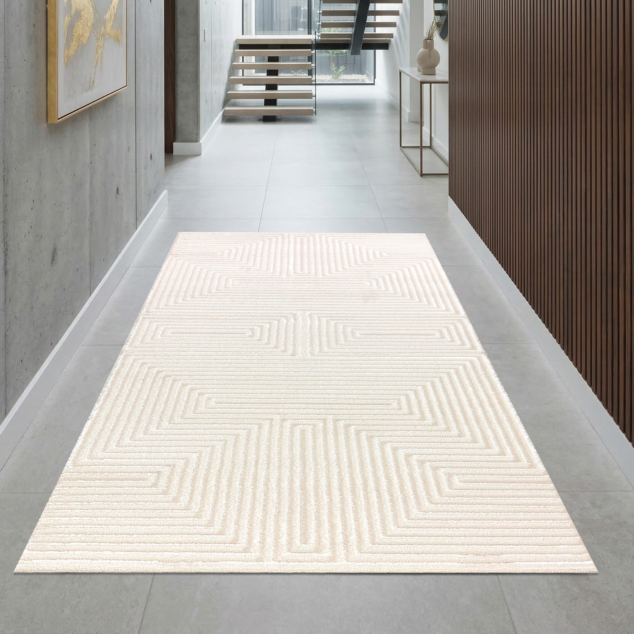 Designteppich Dekorative Motivstruktur