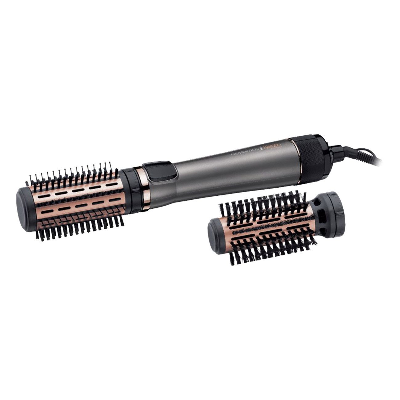 Remington Glätt- und Lockenstab AS 8810 Keratin Protect rotierende Warmluftbürste
