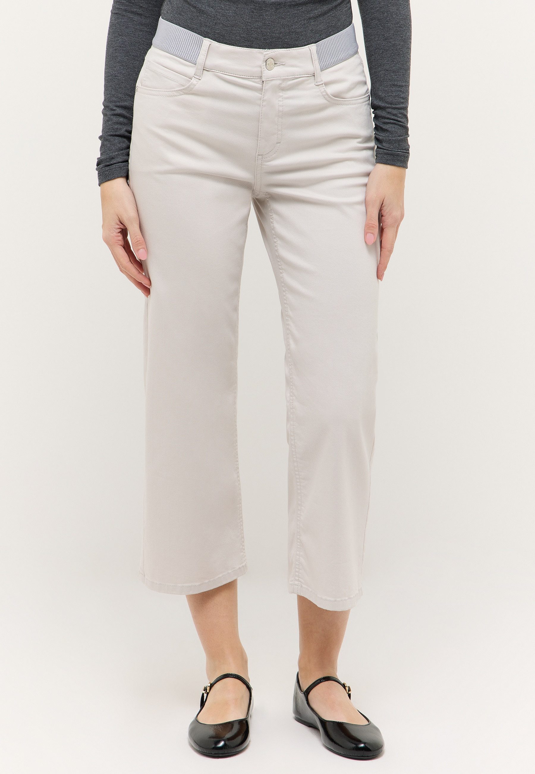 ANGELS 5-Pocket-Jeans LINN SPORTY mit Bügelfalte