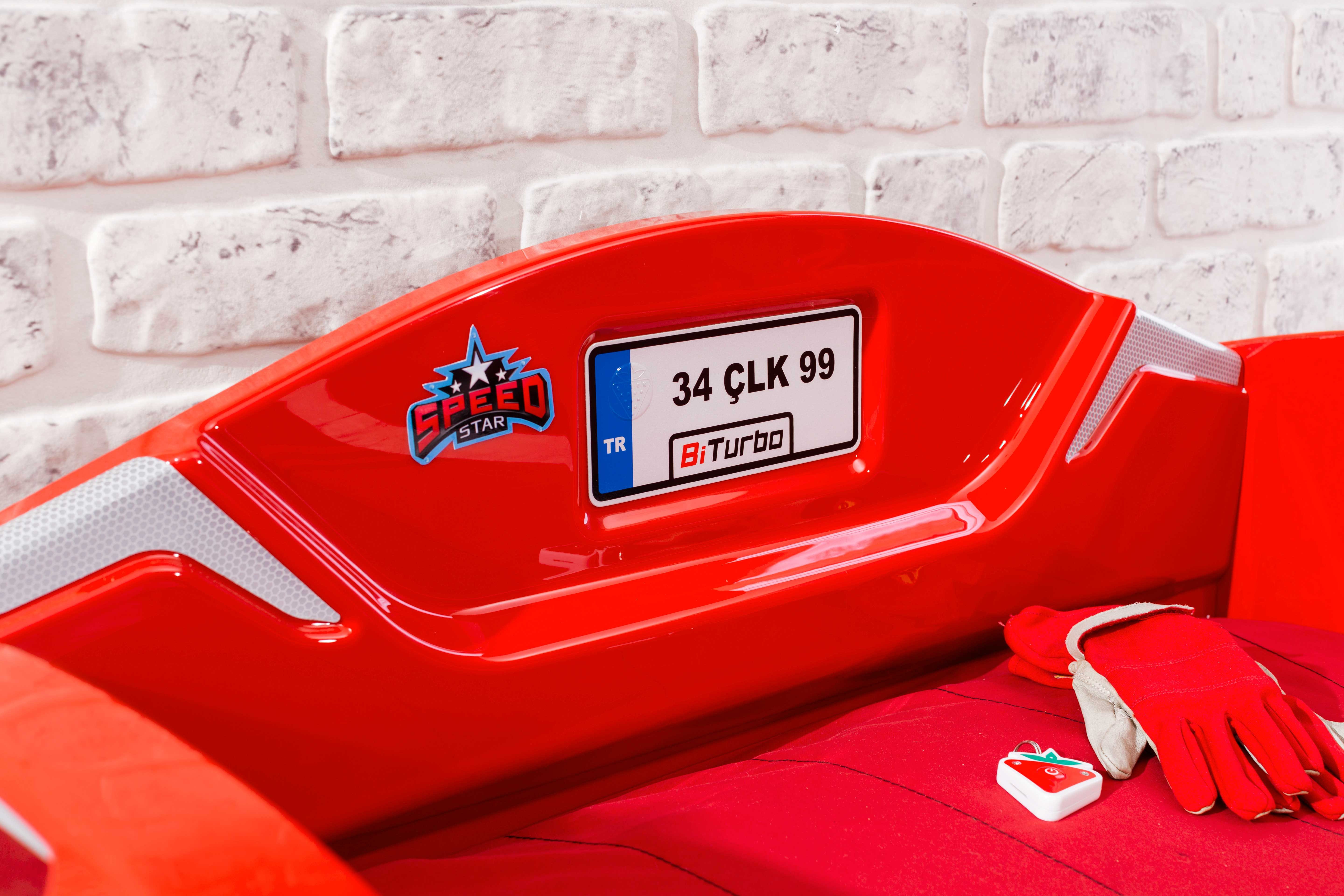 Aktürk Autobett BITURBO Rot