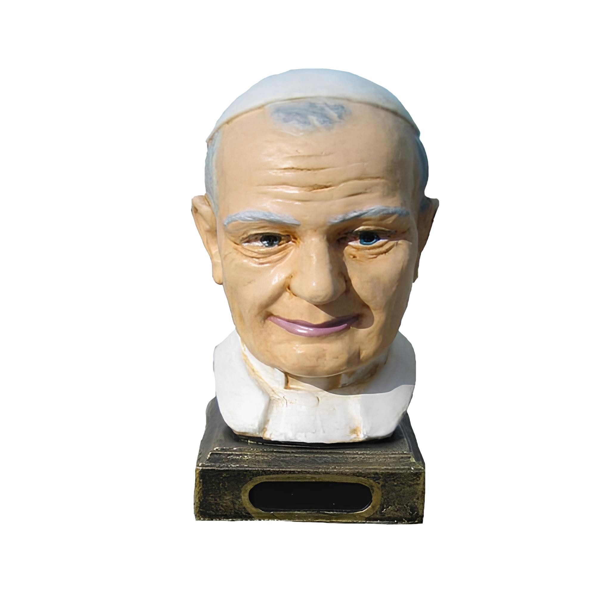 Xlmoebel Skulptur Papst Johannes N7 Deko Figur in detailreicher Ausführung (SKULPTUR MATERIAL: ACRYL 20 cm Höhe), Hergestellt in Europa