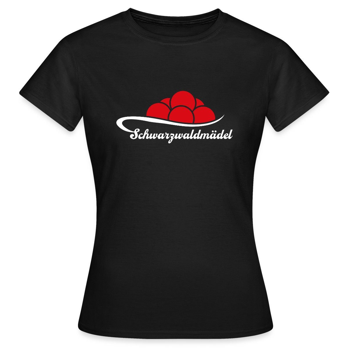 T-Shirt Schwarzwald Bollenhut Für Schwarzwaldmädel Frauen T-Shirt