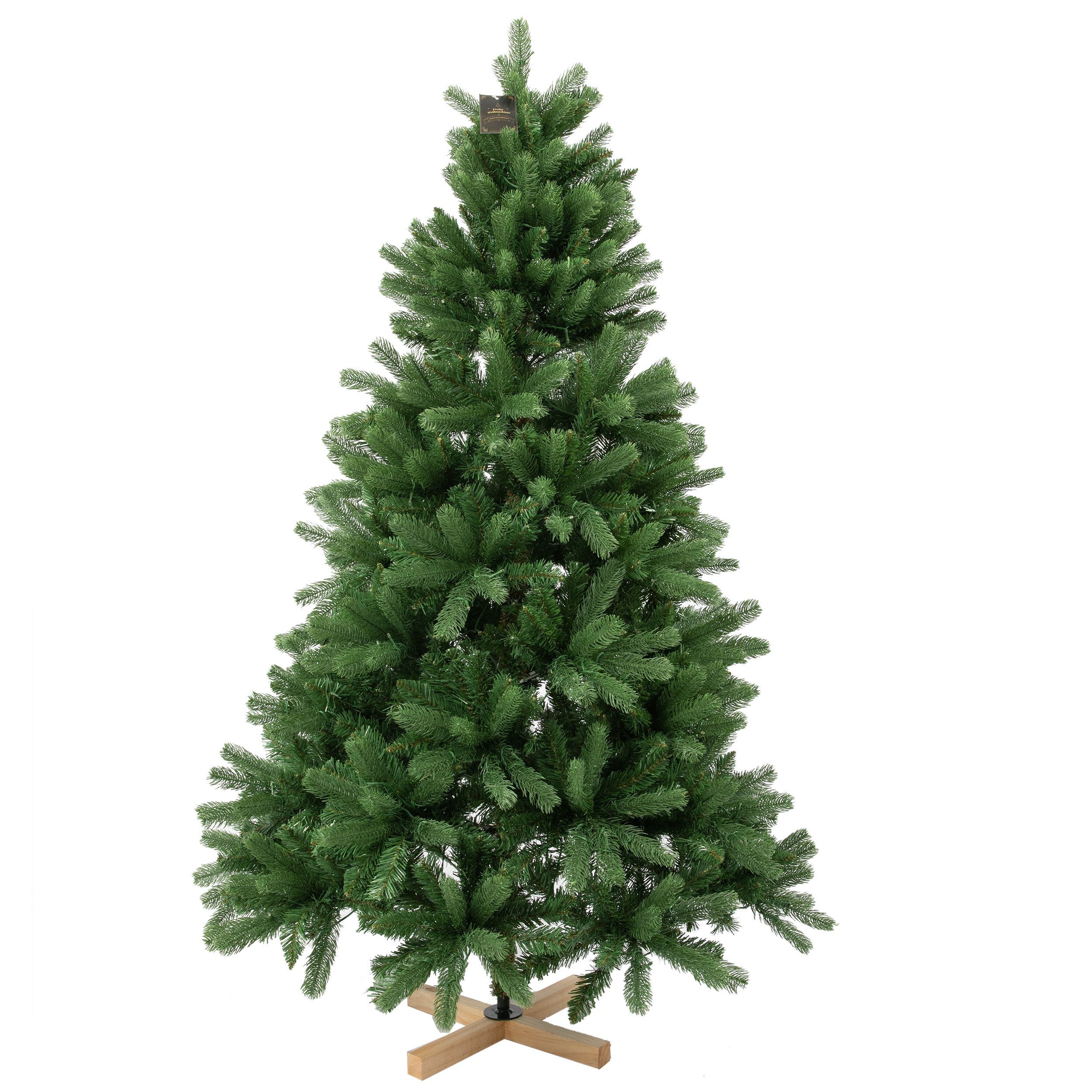 Künstlicher Weihnachtsbaum tannenbaum 180 mit beleuchtung schmuck mit licht deko außen