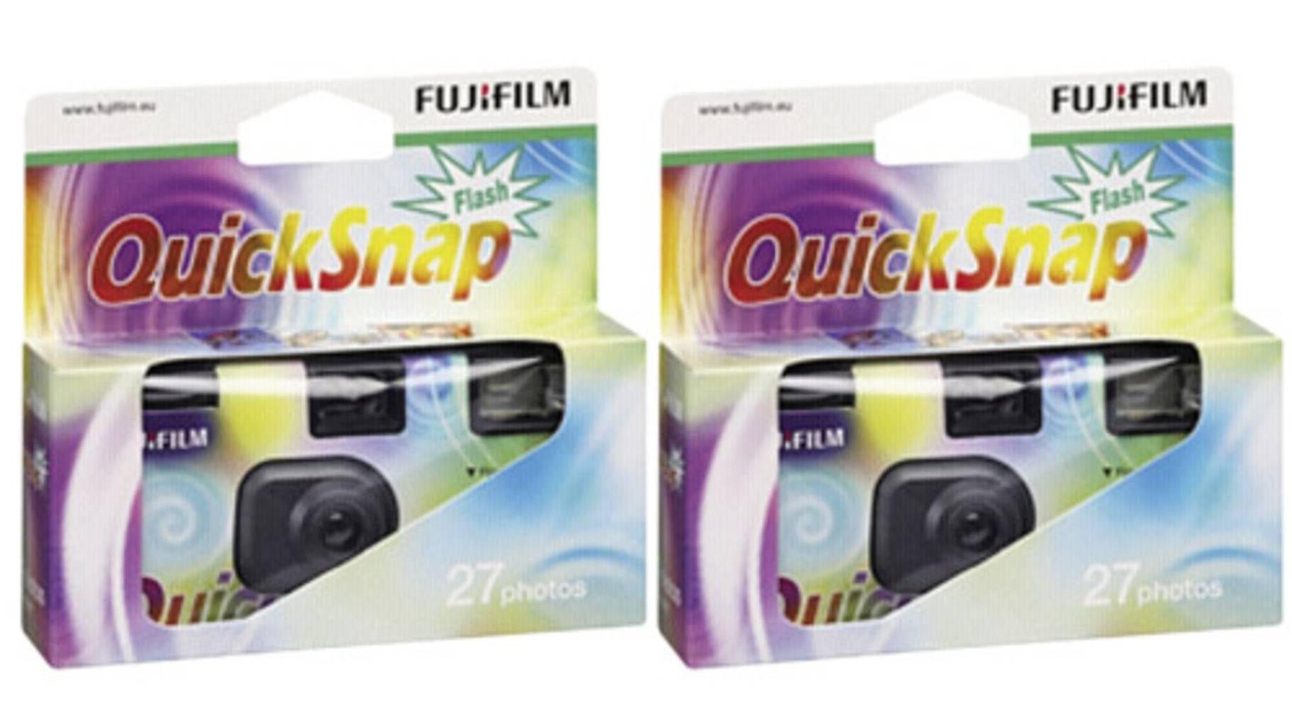 FUJIFILM Farbnegativfilm »Fuji Quicksnap Flash Wave Doppelpack«