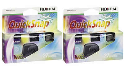 FUJIFILM Farbnegativfilm »Fuji Quicksnap Flash Wave Doppelpack«