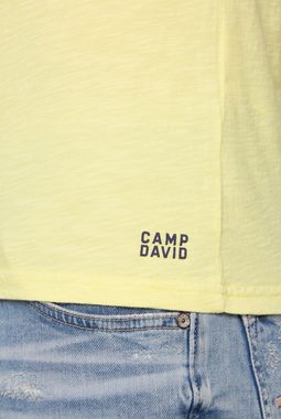 CAMP DAVID V-Shirt aus Baumwolle