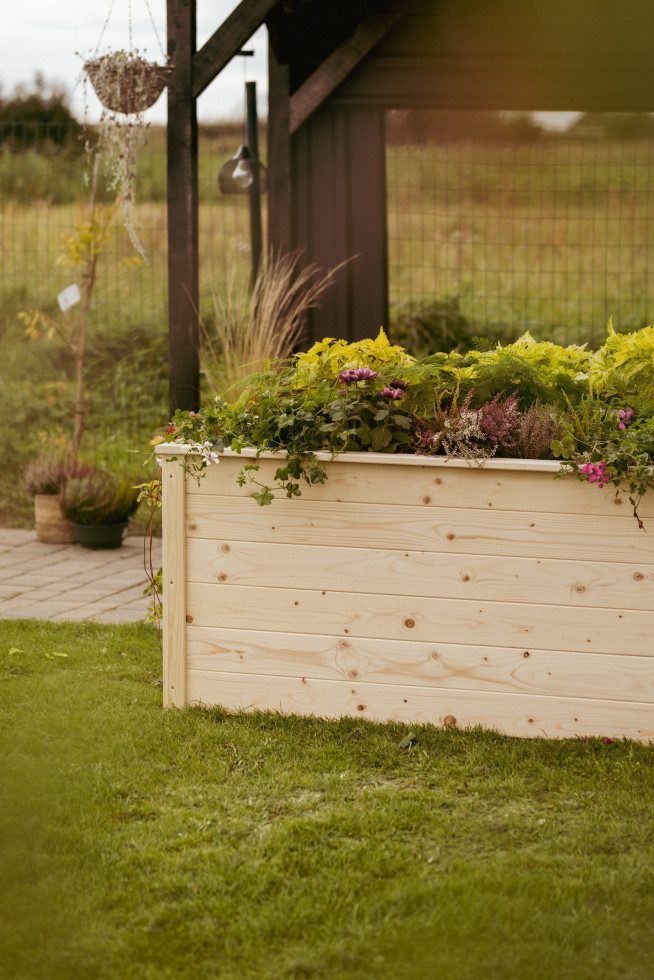 Upyard Hochbeet Upyard Hochbeet 200 x 72 x 70 cm natur mit