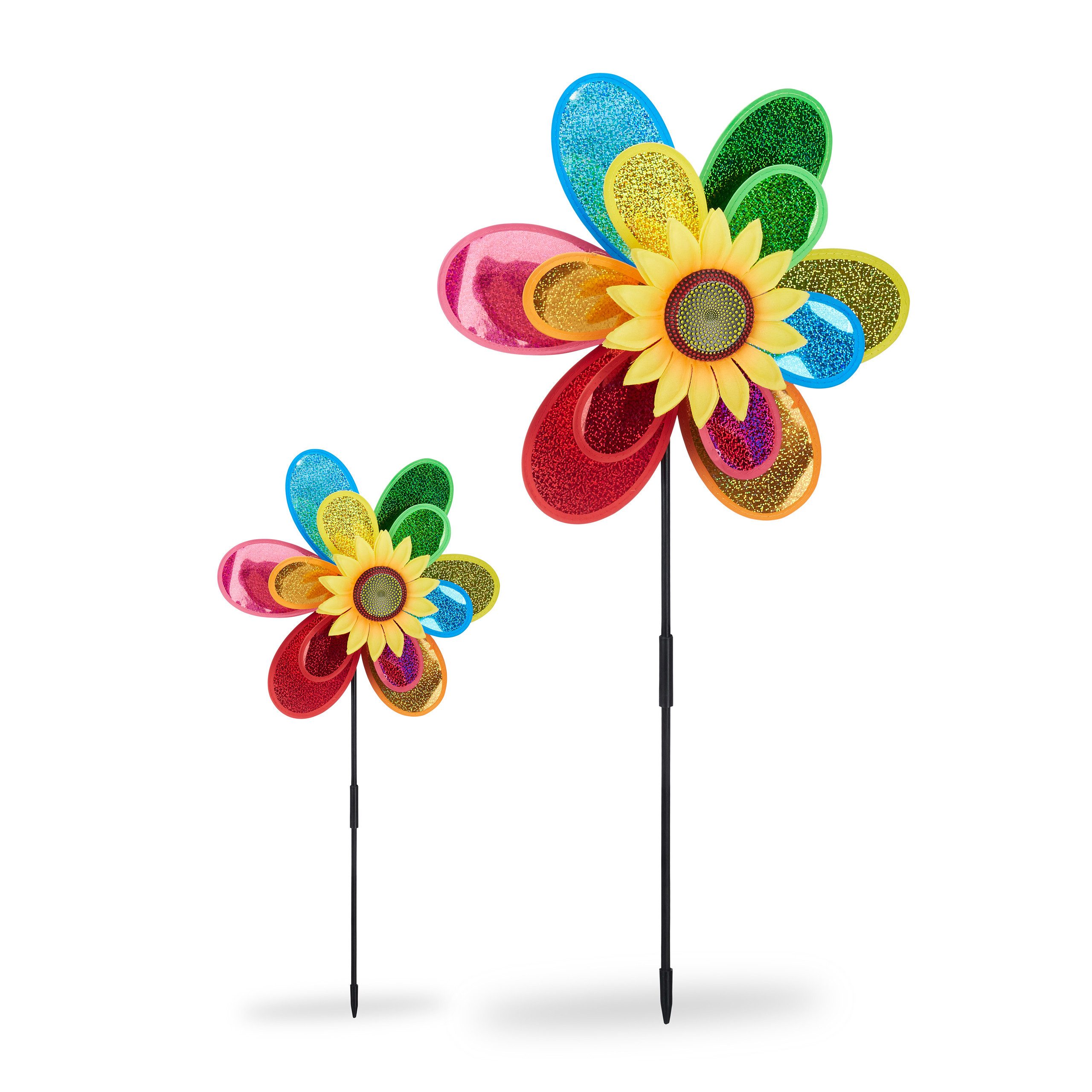 Windrad 2 x Windrad Blume