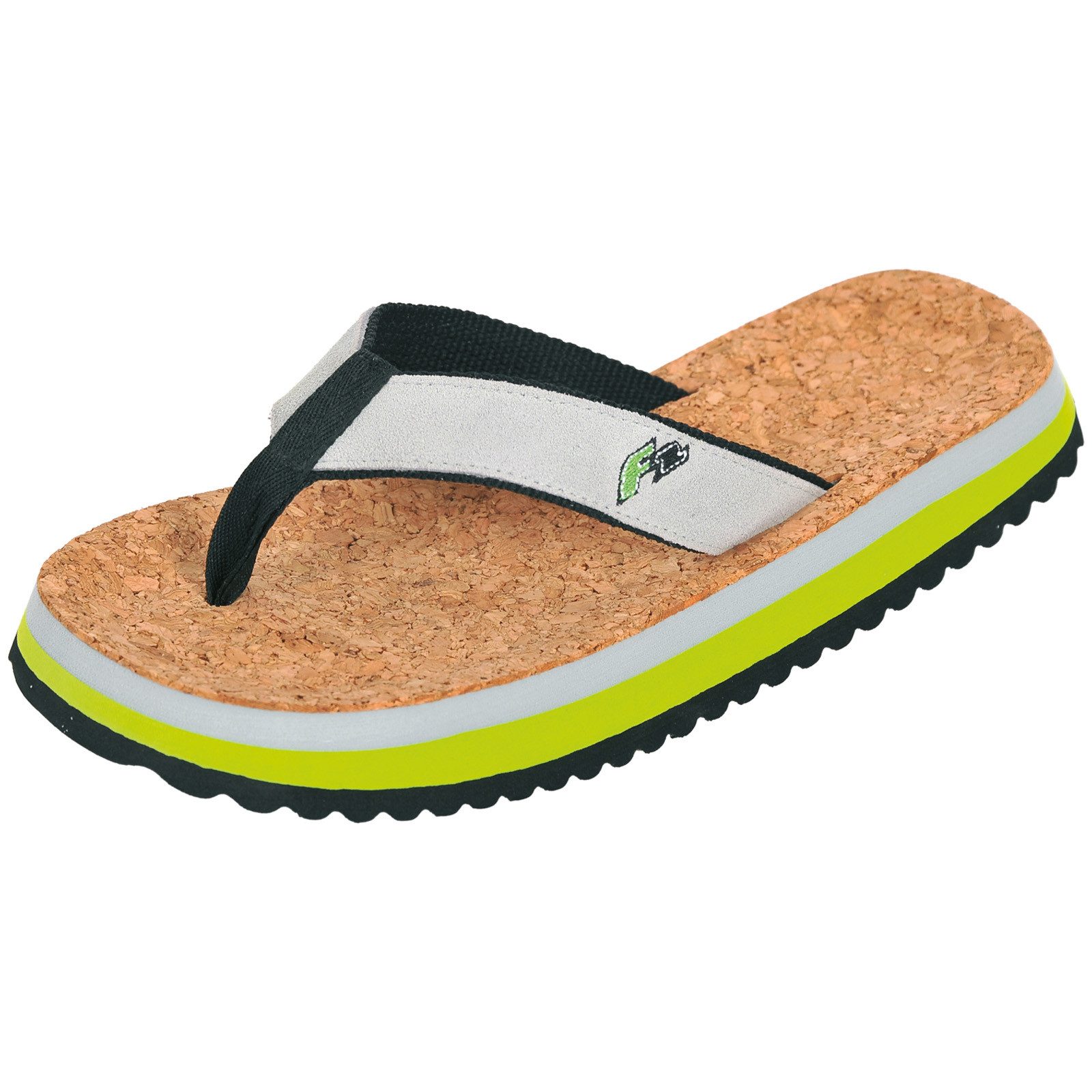 F2 F2 Herren Schuhe Beach Slipper Flip Flops 44/45 Grün 2024/25 Slipper günstig online kaufen