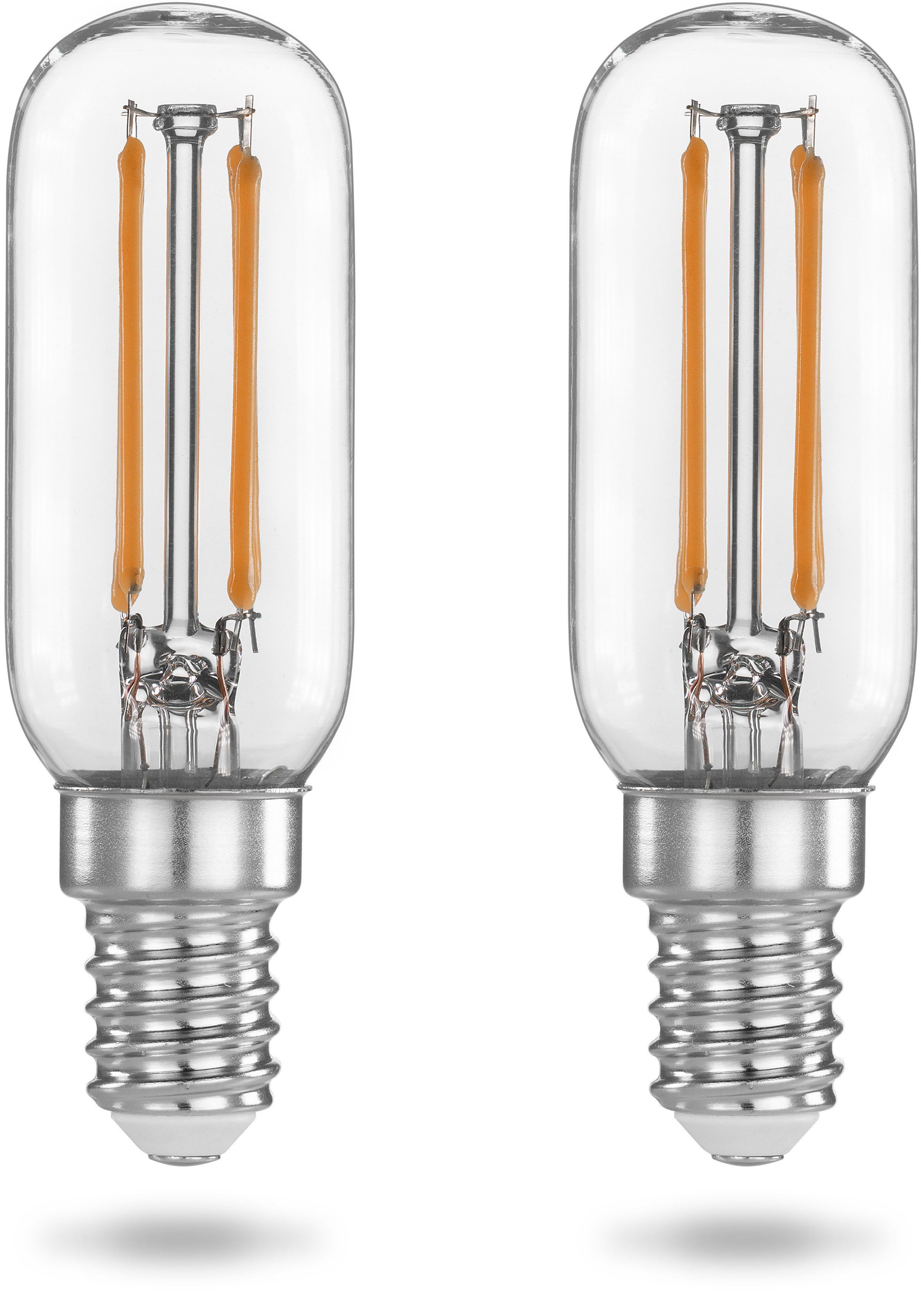 Poppstar Spezialleuchtmittel, E14, 2 St., Warmweiß, Poppstar 2x LED-Lampen für Dunstabzugshauben (E14 4W 2700K warmweiß)