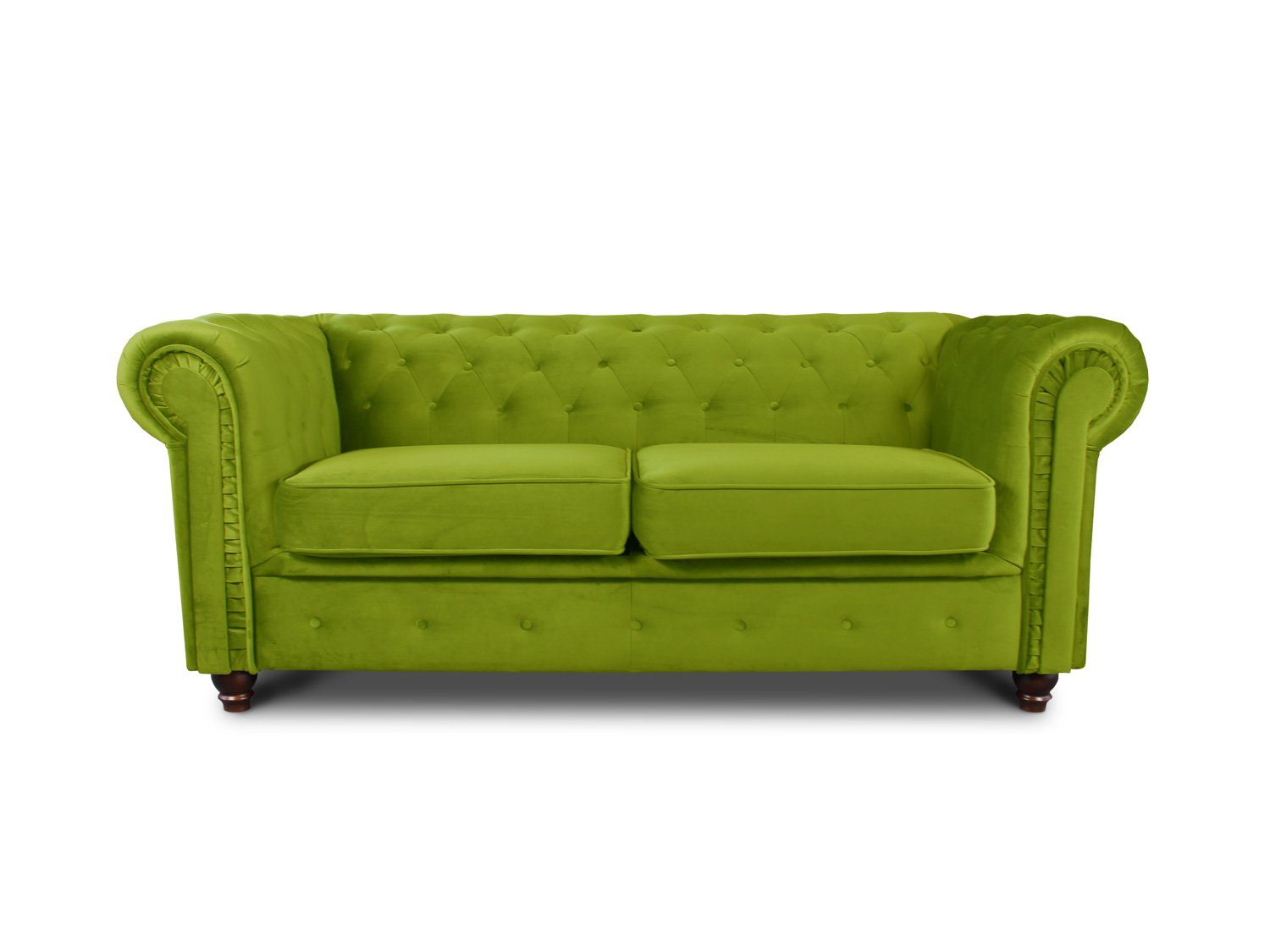 Sofnet Sofa Asti 2, Couch Glamour Chesterfield 2-er, Sofa Sofagarnitur