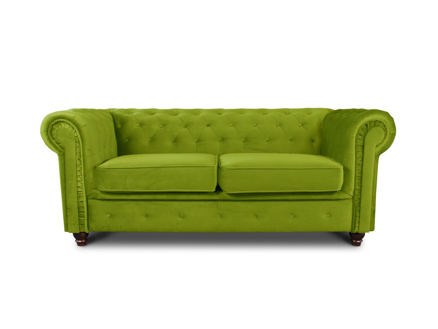 Sofnet Sofa Asti 2, Chesterfield Sofa 2-er, Sofagarnitur, Glamour Couch