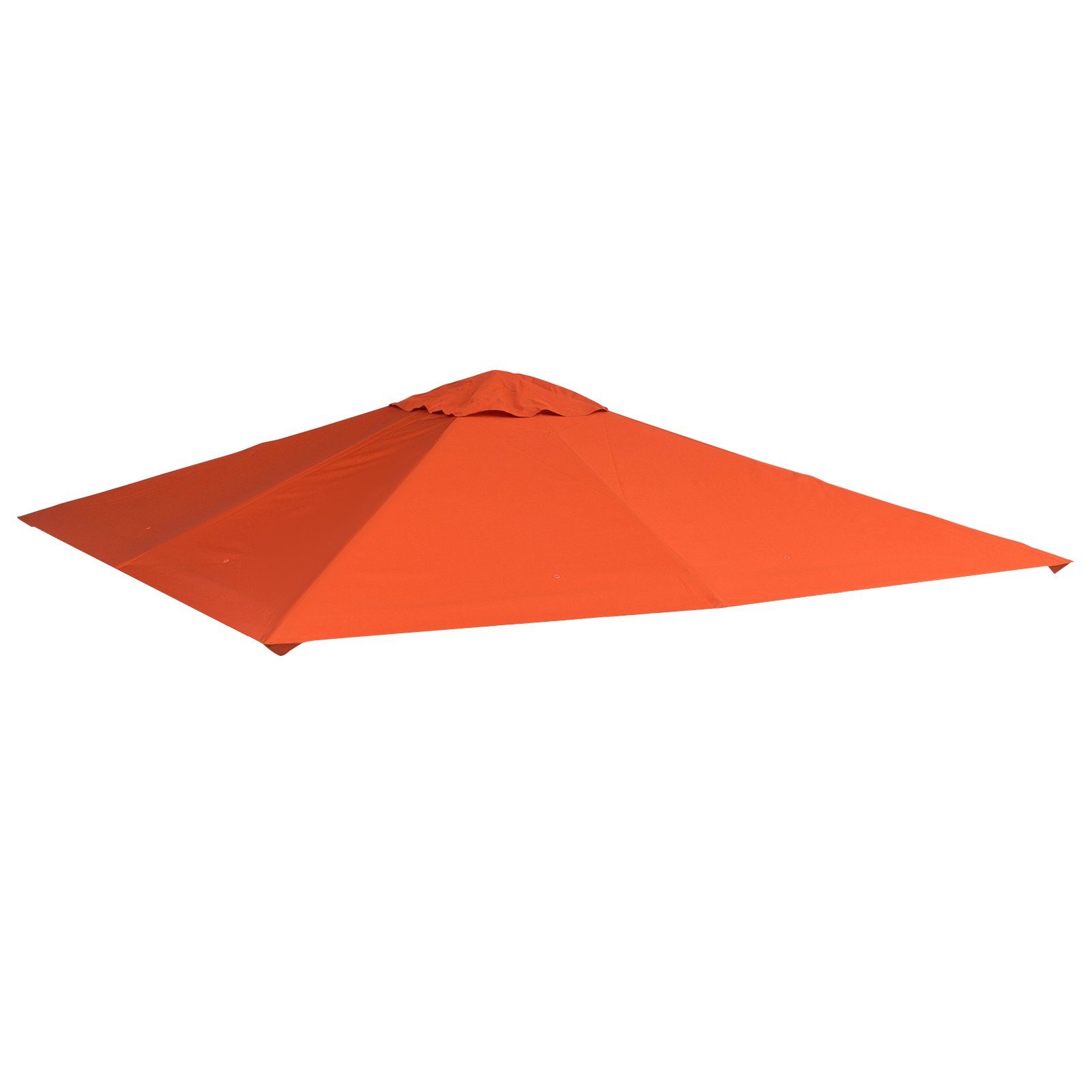 Outsunny Pavillon-Ersatzdach Pavillonabdeckung, Orange, 180 g/m², 295 x 295 günstig online kaufen