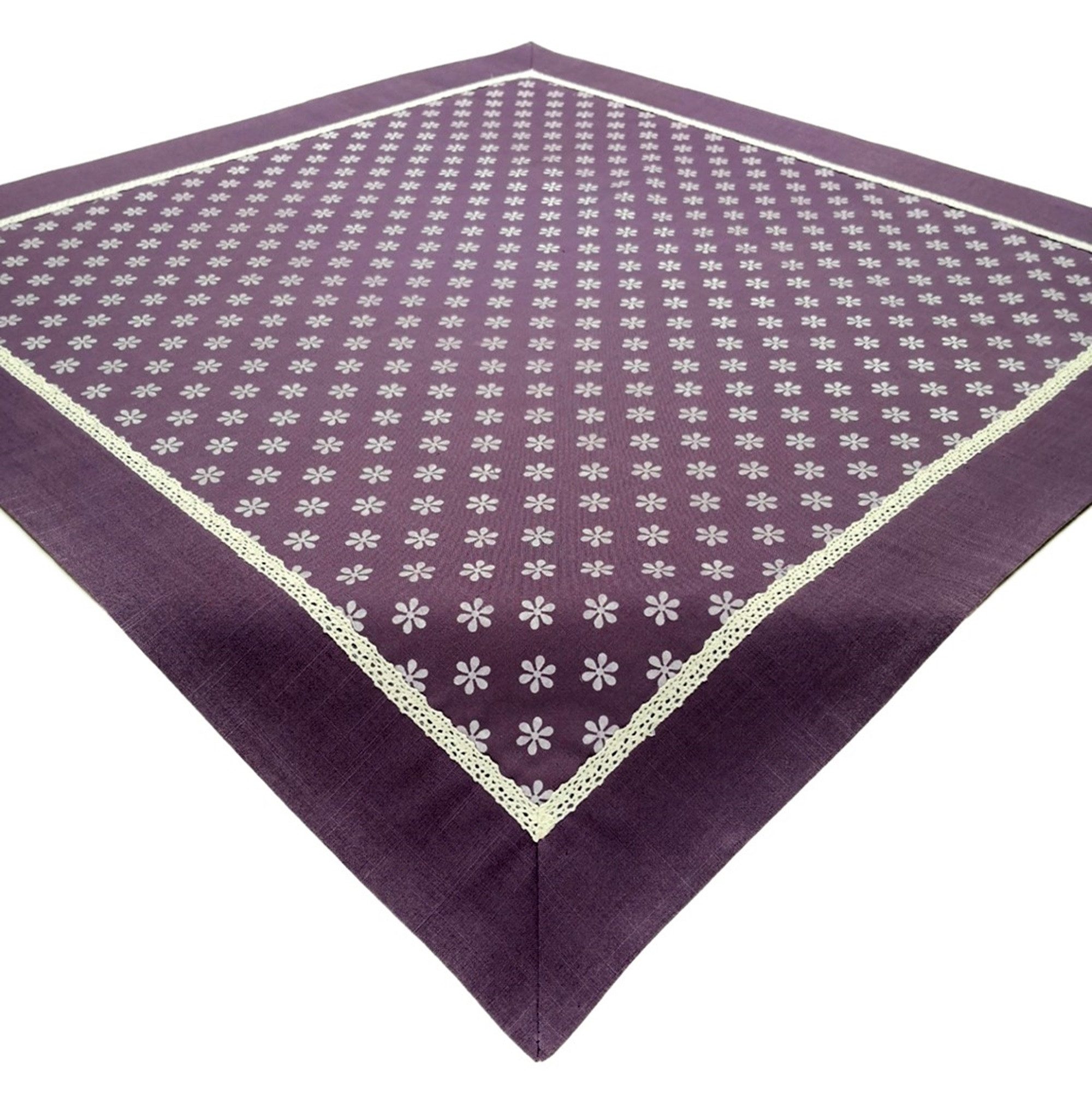 Brilliant Tischdecke Bestickt / Versch. Farben günstig online kaufen