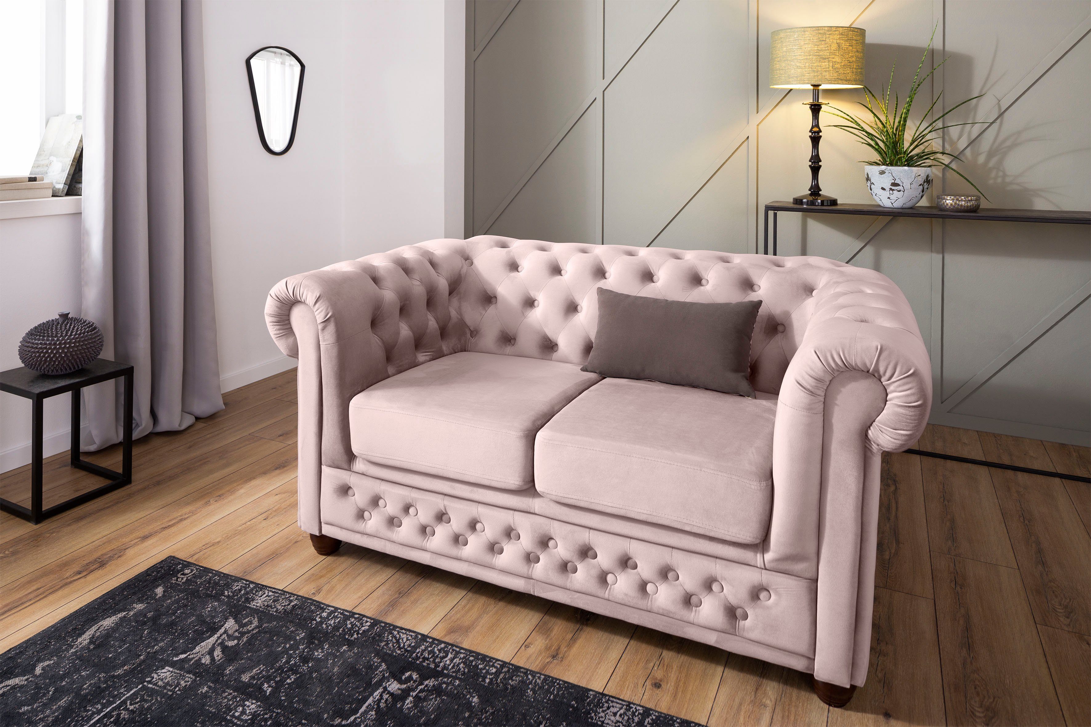 Home affaire Chesterfield-Sofa New Castle, mit günstig online kaufen