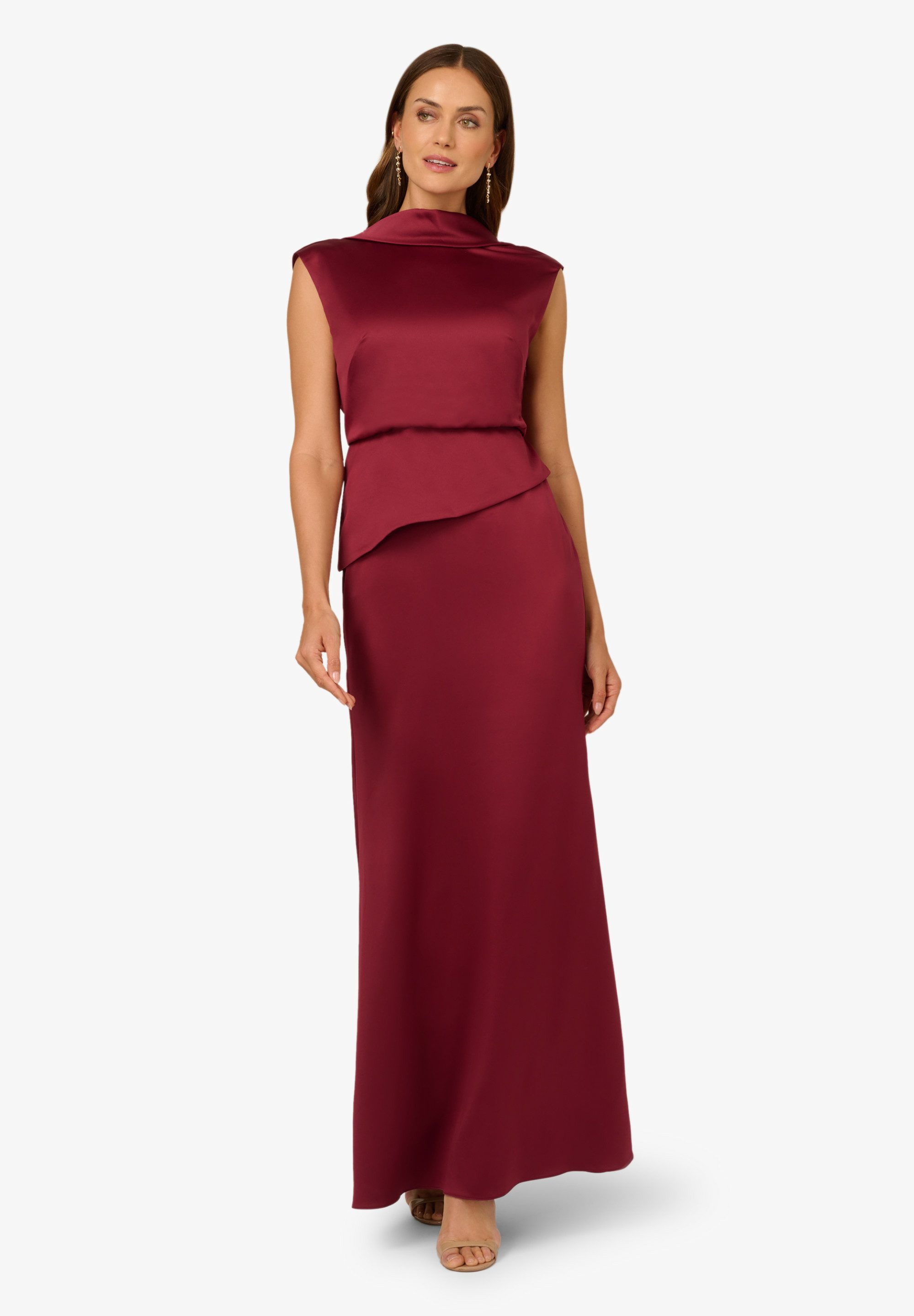 Adrianna Papell Abendkleid Satin Crepe Dress günstig online kaufen