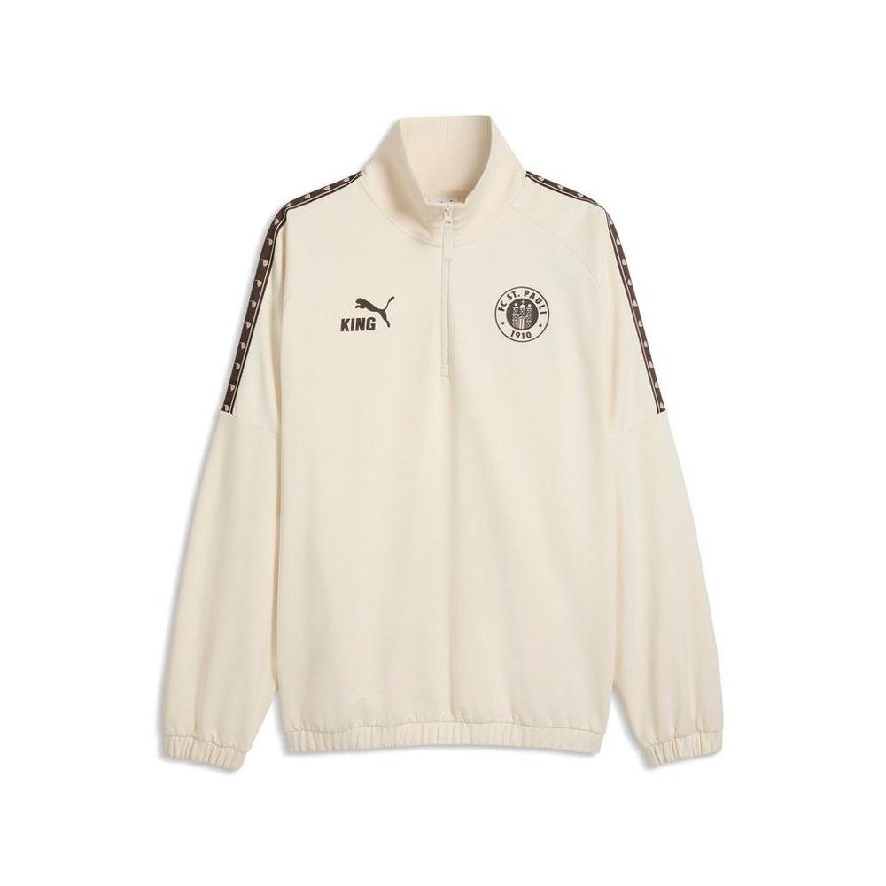 PUMA Rundhalspullover Fcsp King 1-4 Zip Pullover