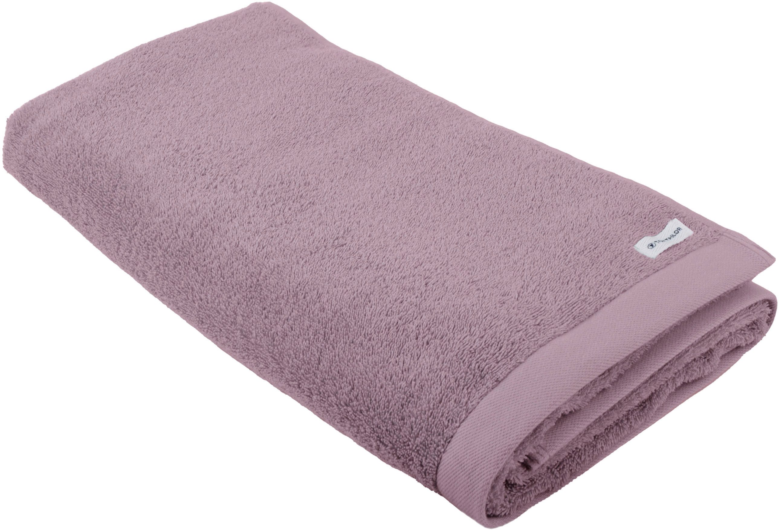 TOM TAILOR HOME Badetuch COLOR BATH, Frottier (1-St), 100% Baumwolle, 80x200 cm, uni, große Farbauswahl