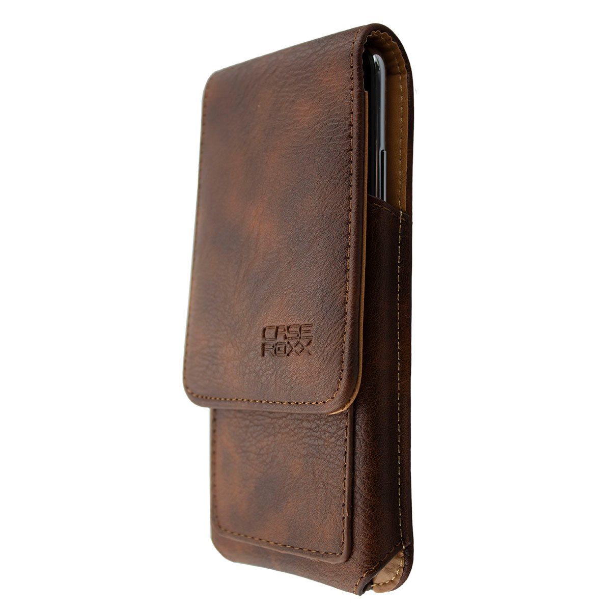 caseroxx Handytasche caseroxx Handytasche Klappetui für Gigaset GS290, braun (Einzelartikel, 1-tlg., Klappetui)
