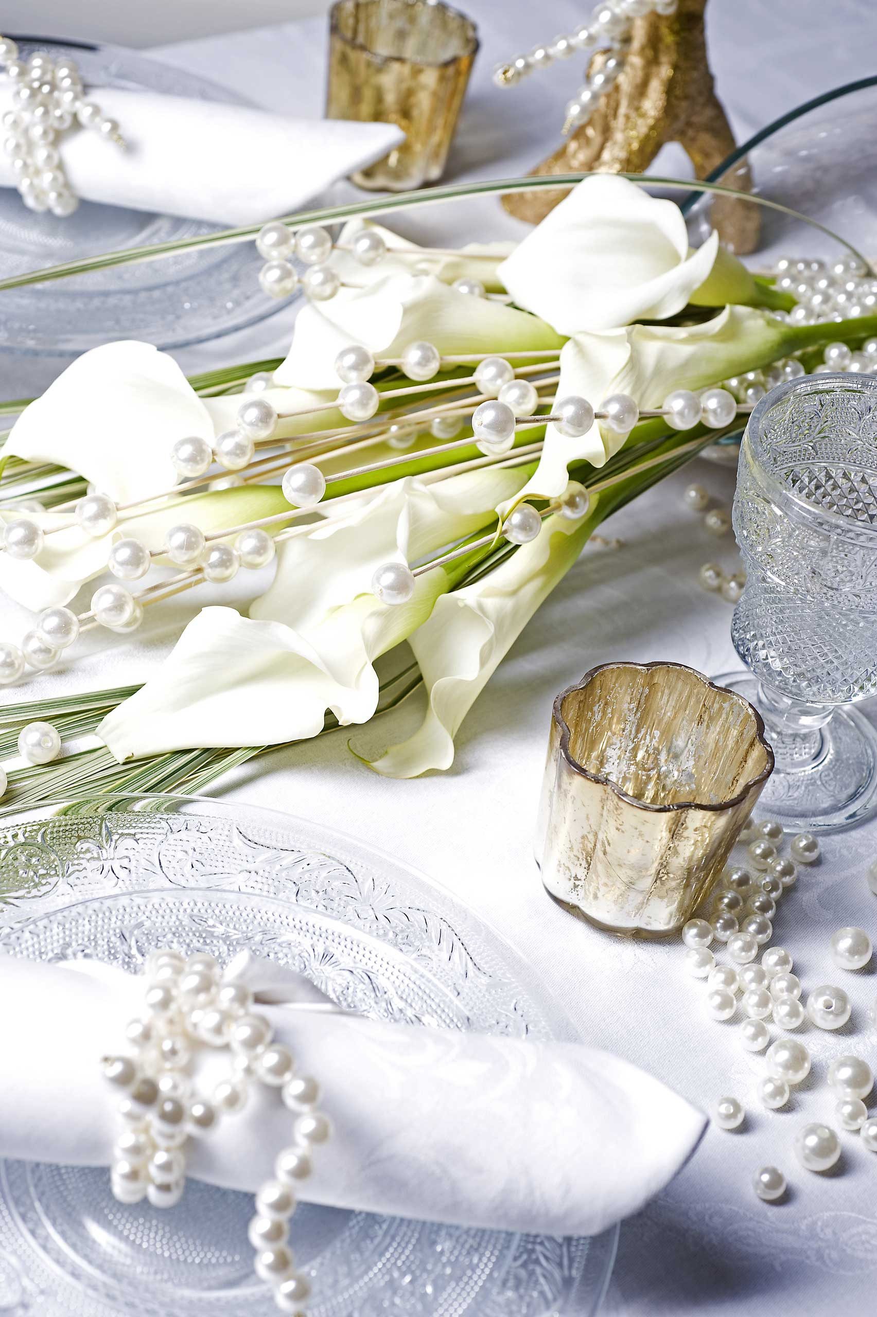 Eurosand Bastelperlen DEKO-PERLEN gebohrt 9,7 und 13,7mm gemischt 330ml