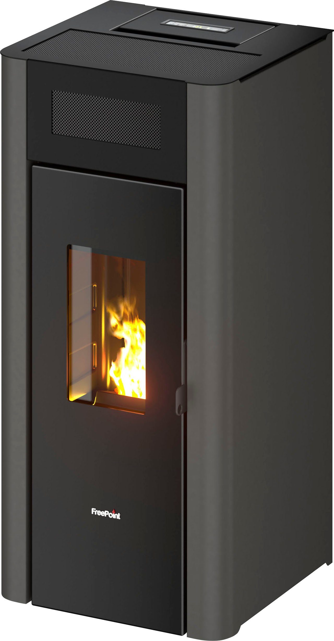 Freepoint Pelletofen Amaranto 9, 9,5 kW, Zeitbrand