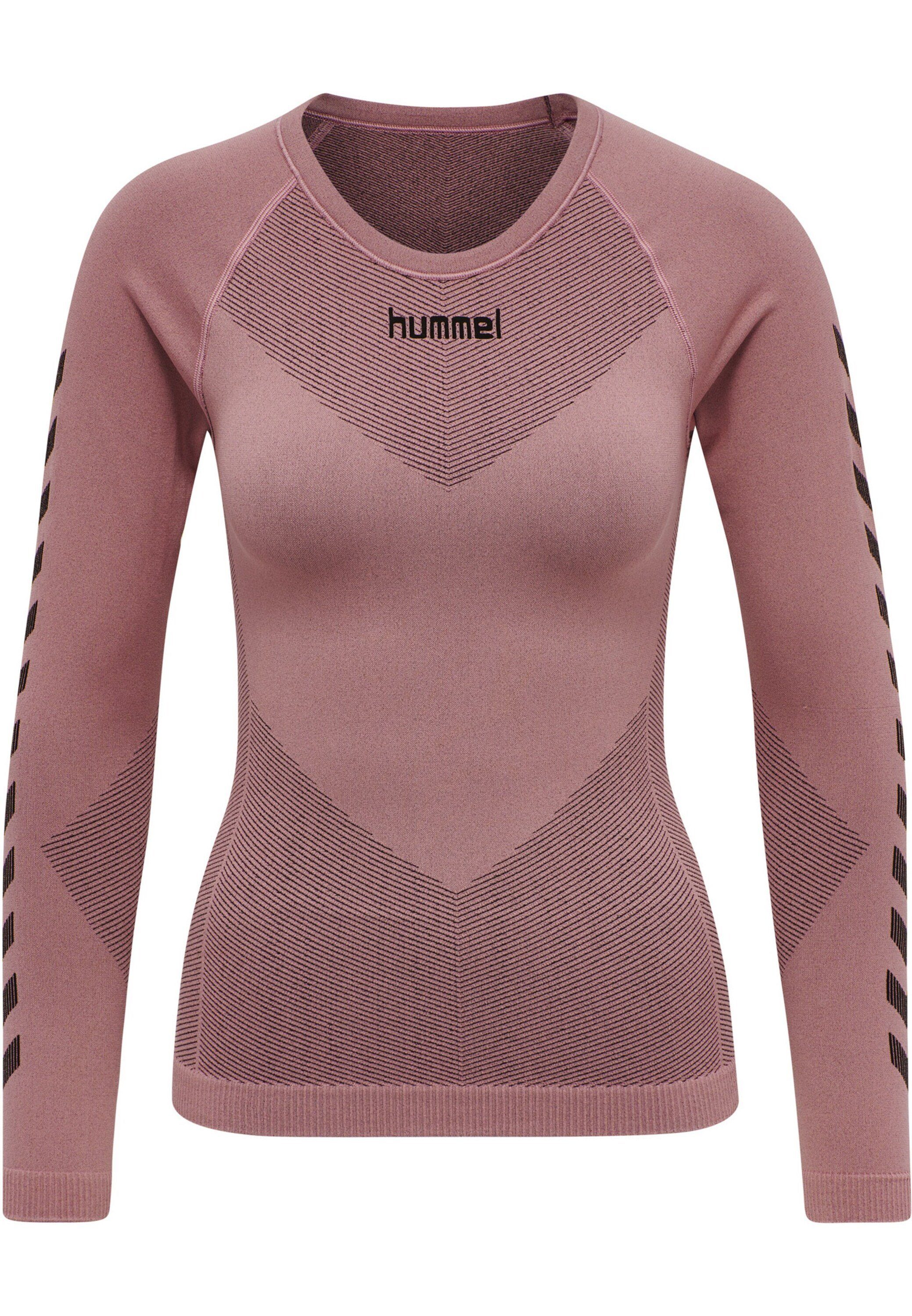 hummel Funktionsshirt (1-tlg) Plain/ohne Details, Detail Weiteres Rosa