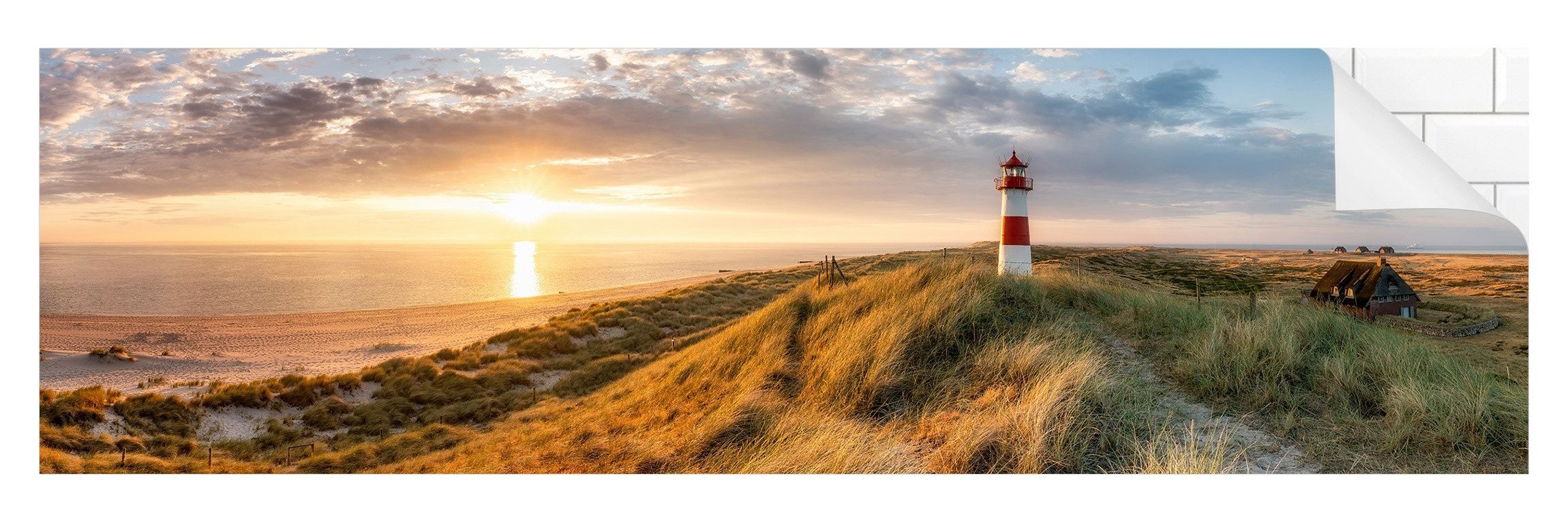 Bilderdepot24 Badrückwand beige fugenlose Wandverkleidung Bad günstig online kaufen