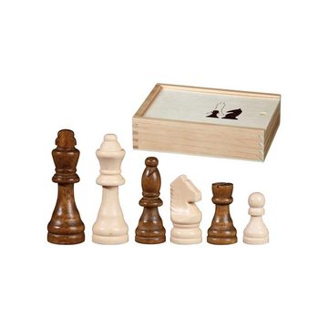 Philos Spiel, Schachfiguren - Otto I - KH 76 mm - Birke