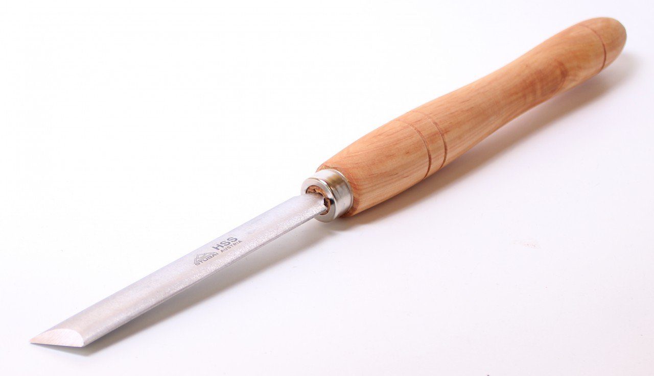 Stubai Drechselbank STUBAI Oval Drehmeissel 25 mm Nr. 702825 HSS Drechselmesser Drec…