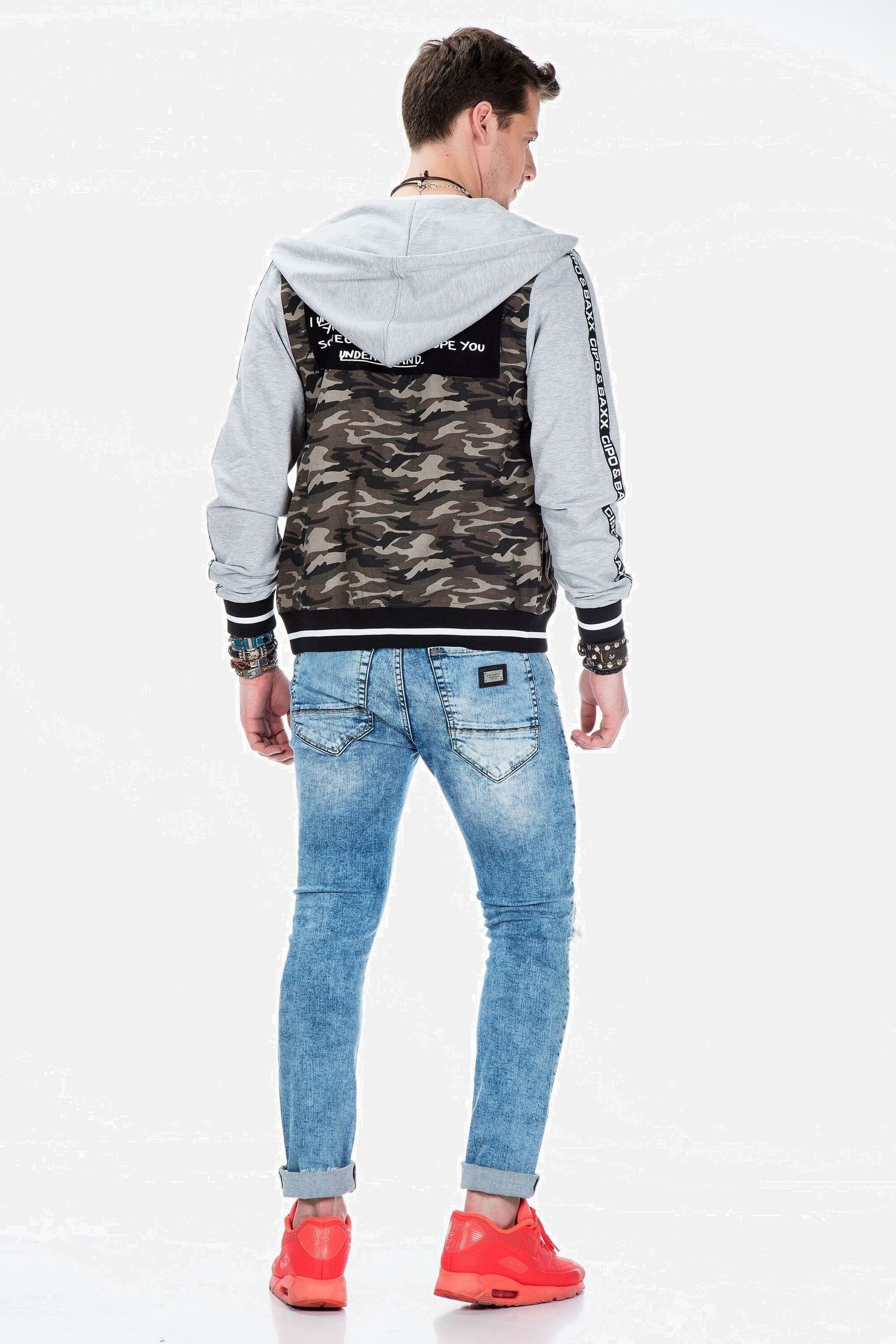 Cipo & Baxx Sweatjacke Jacke (1-tlg) – Bild 5 von 5