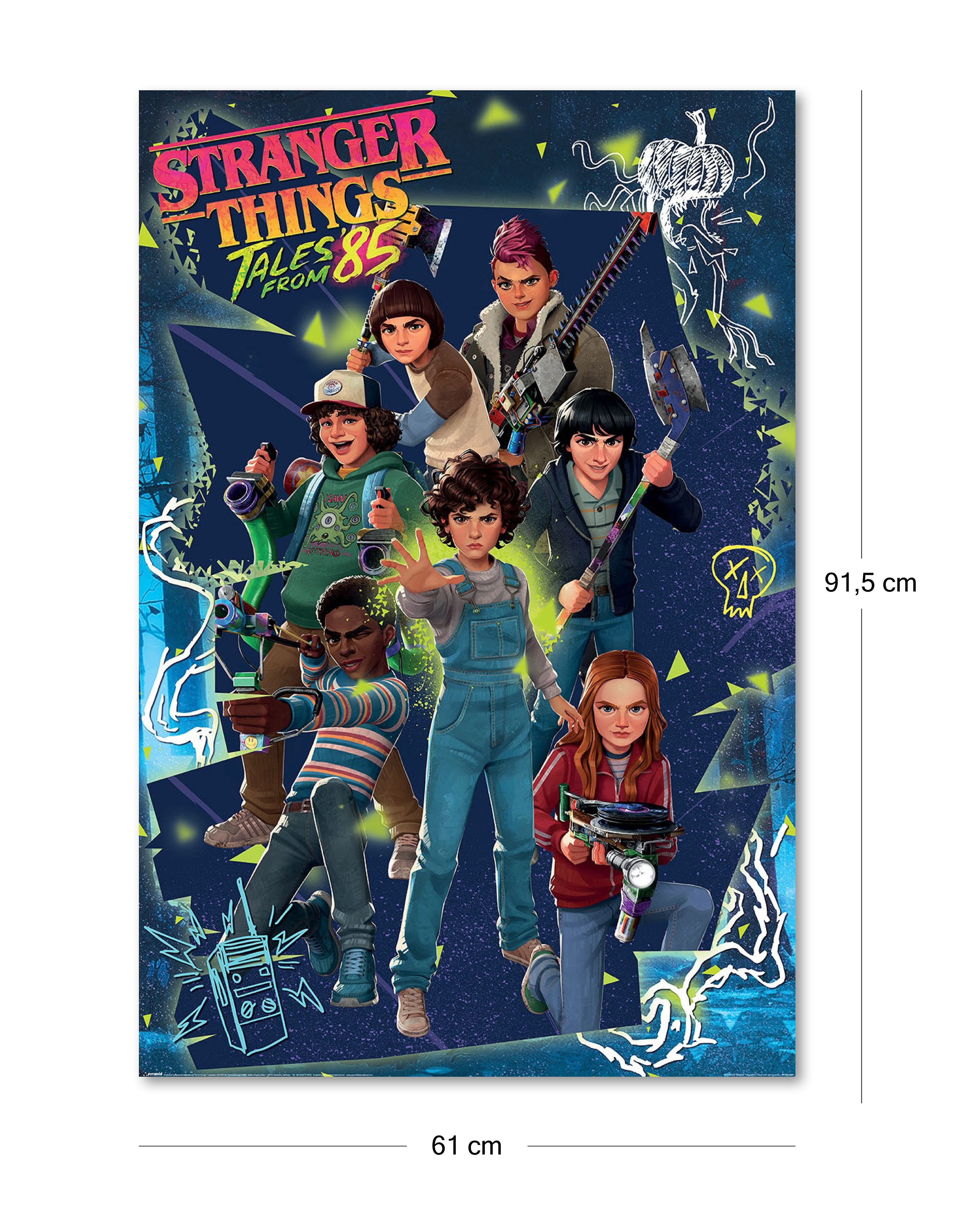 PYRAMID Poster Stranger Things Poster Tales From '85 Comic 61 x 91,5 cm
