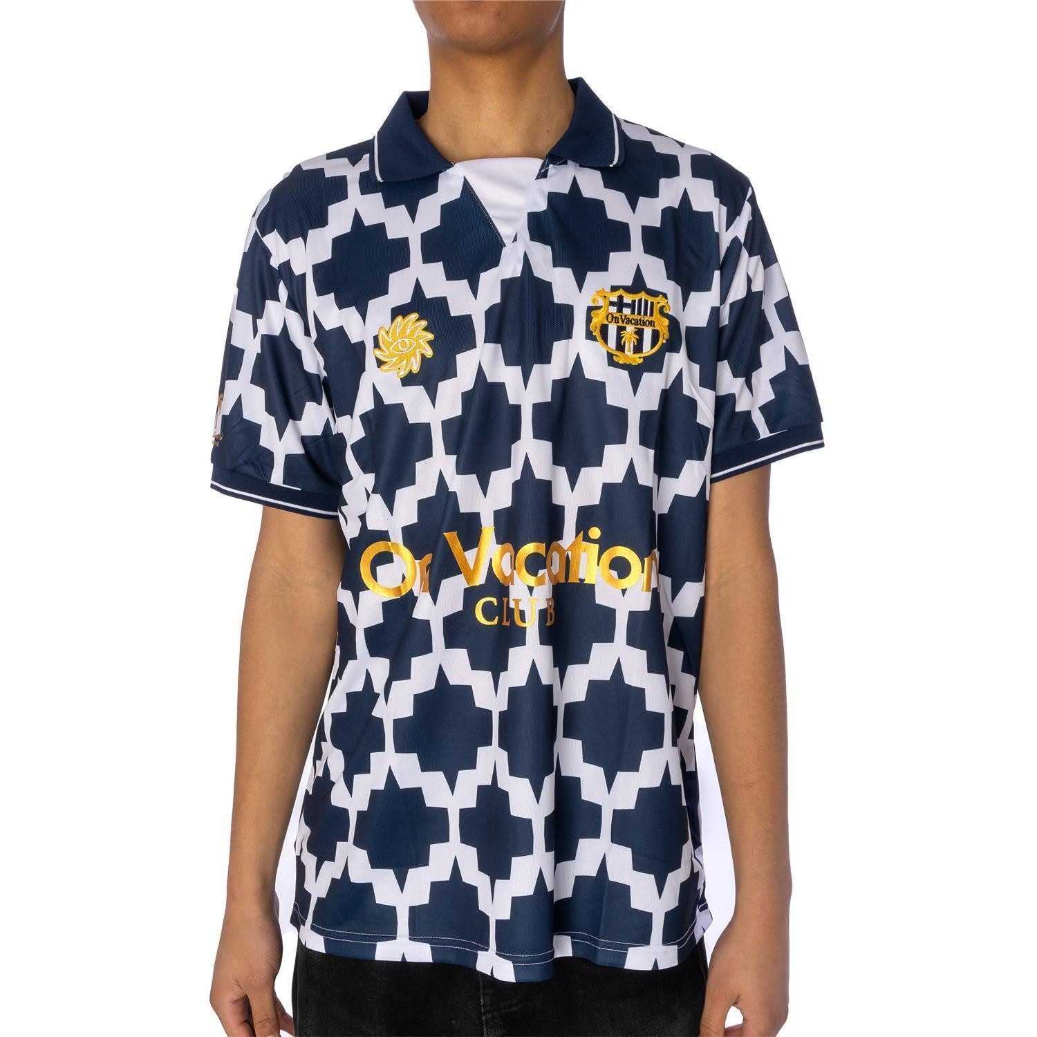 On Vacation Club Fußballtrikot Poloshirt On Vacation Summer Soccer