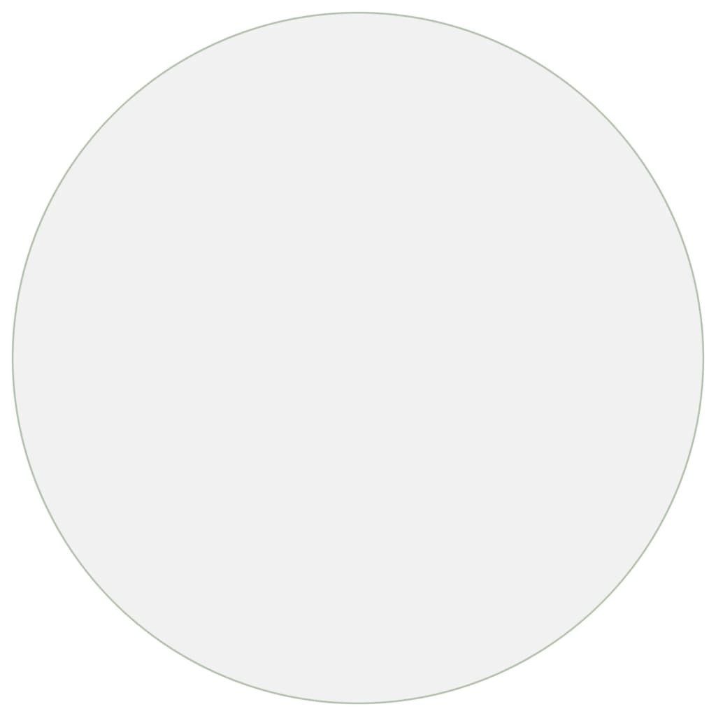 vidaXL Möbelfolie, Tischfolie Matt Ø 100 cm 2 mm PVC