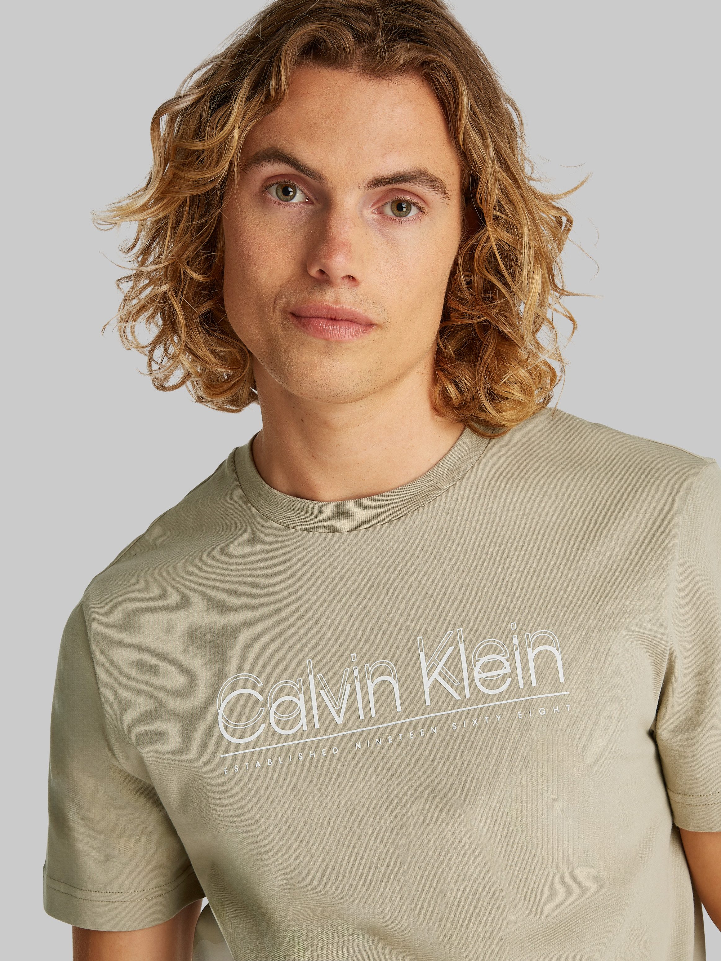 Calvin Klein T-Shirt CP-DOUBLE LOGO T-SHIRT günstig online kaufen