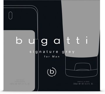 bugatti Eau de Toilette BUGATTI Signature Grey for him GP EdT 100ml + 200 ml SG, 2-tlg.