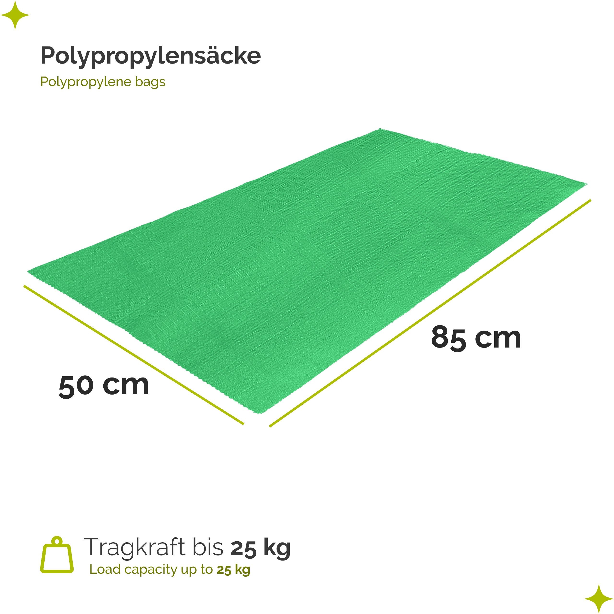 Garronda Gewebesack Polypropylensack für Sand, Lagerung, reißfest, 25 und 50 kg GD-0161, vielseitig einsetzbar: Gewebesäcke Gartensack Hochwasserschutz – Bild 2 von 5