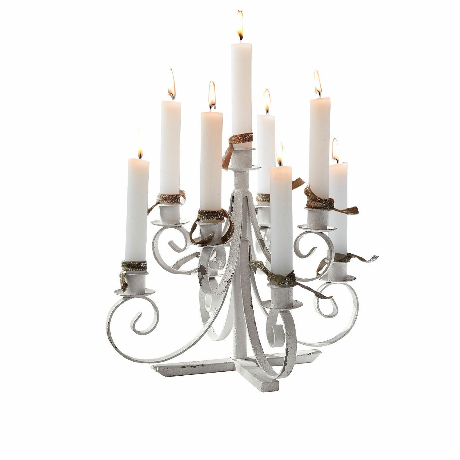 Mirabeau Kerzenständer Kerzenhalter Siolagh klar/antikmessing