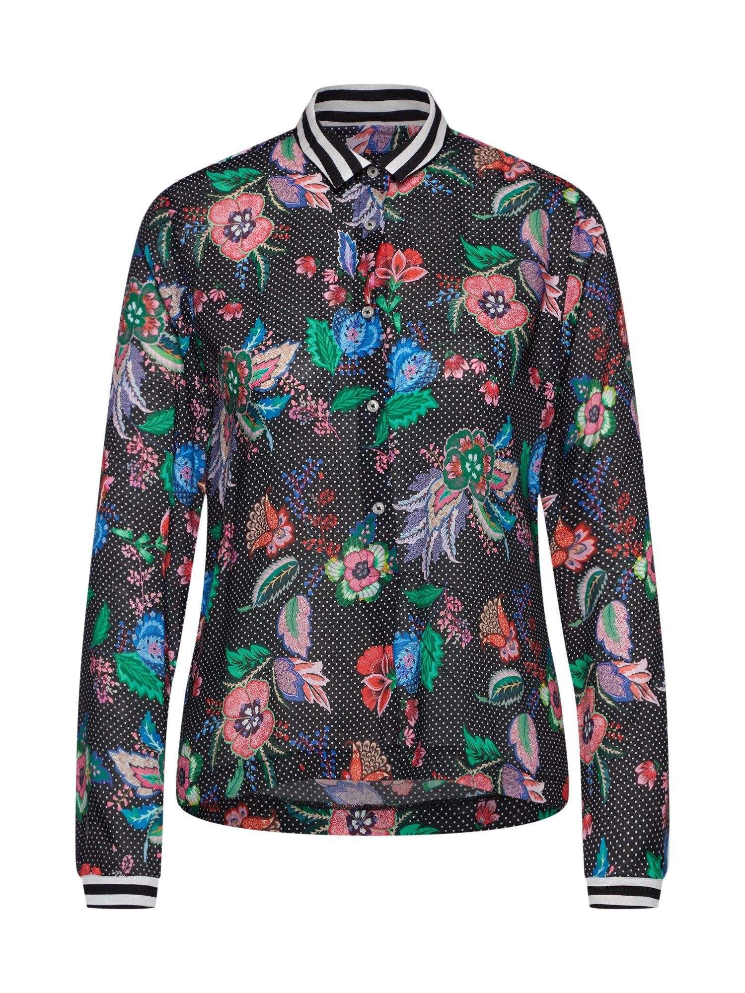 Emily Van Den Bergh Klassische Bluse, Kragen und Manschette ...