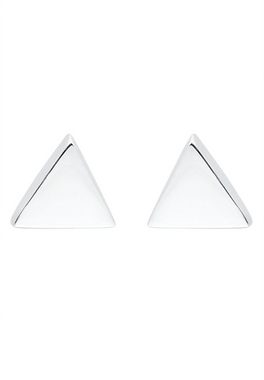 Elli Paar Ohrstecker Dreieck Geo Minimal Basic Filigran 925 Silber, Dreieck, Geo