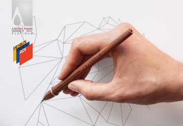 Pininfarina Bleistift Sostanza Bleistift Mahagoni Stift Pencil aus Edelholz erneuerbare, (kein Set)