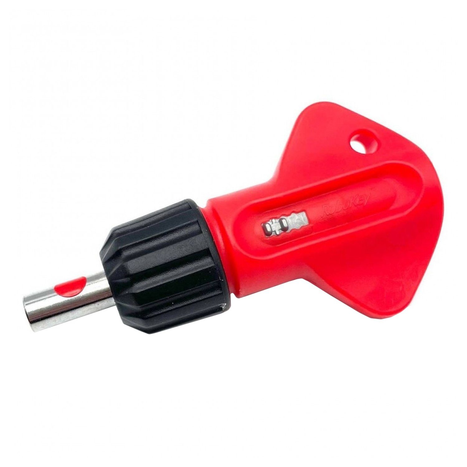 Ahead Schlagzeug Ahead Robo Drum Key Stimmschlüssel + Dämpfer Pads,Stimmschlüssel für Schlagzeug, 4-fache Geschwindigkeit, mit Dämpfer-Pads
