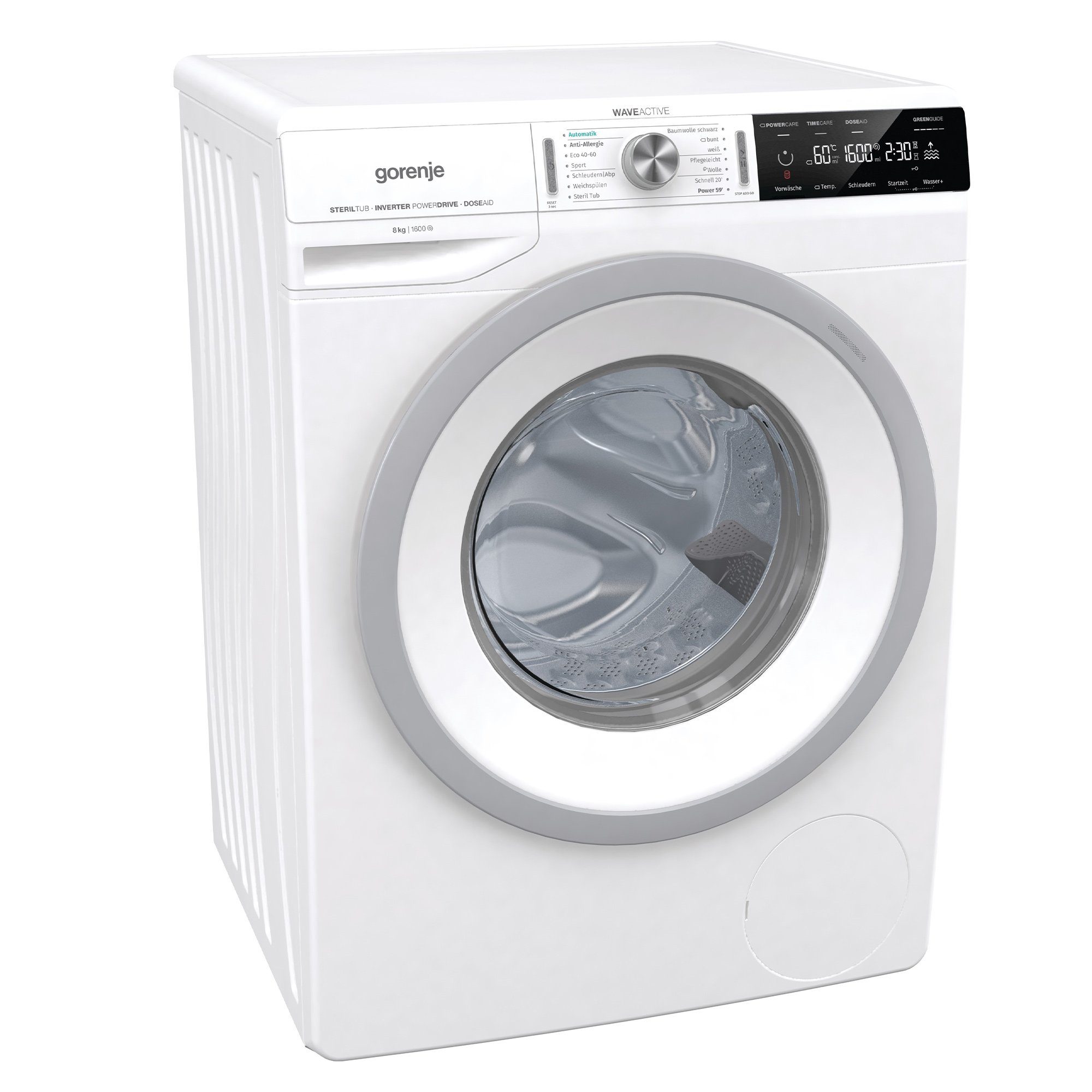 DoseAid Waschmaschine WA866T, kg, GORENJE 8,00