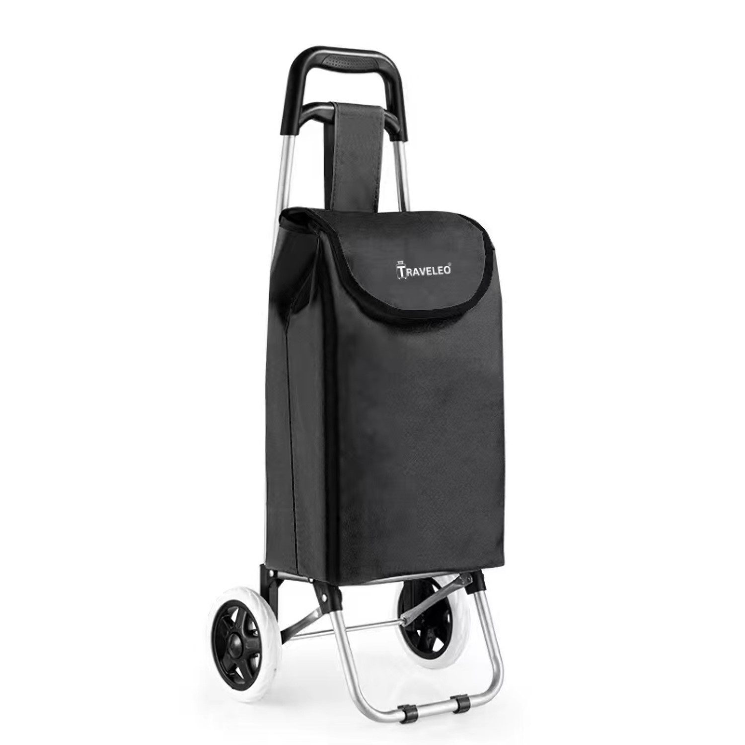 Einkaufstrolley 30L Einkauf Trolley Einkaufswagen Shopping Trolley Tasche Aluminium