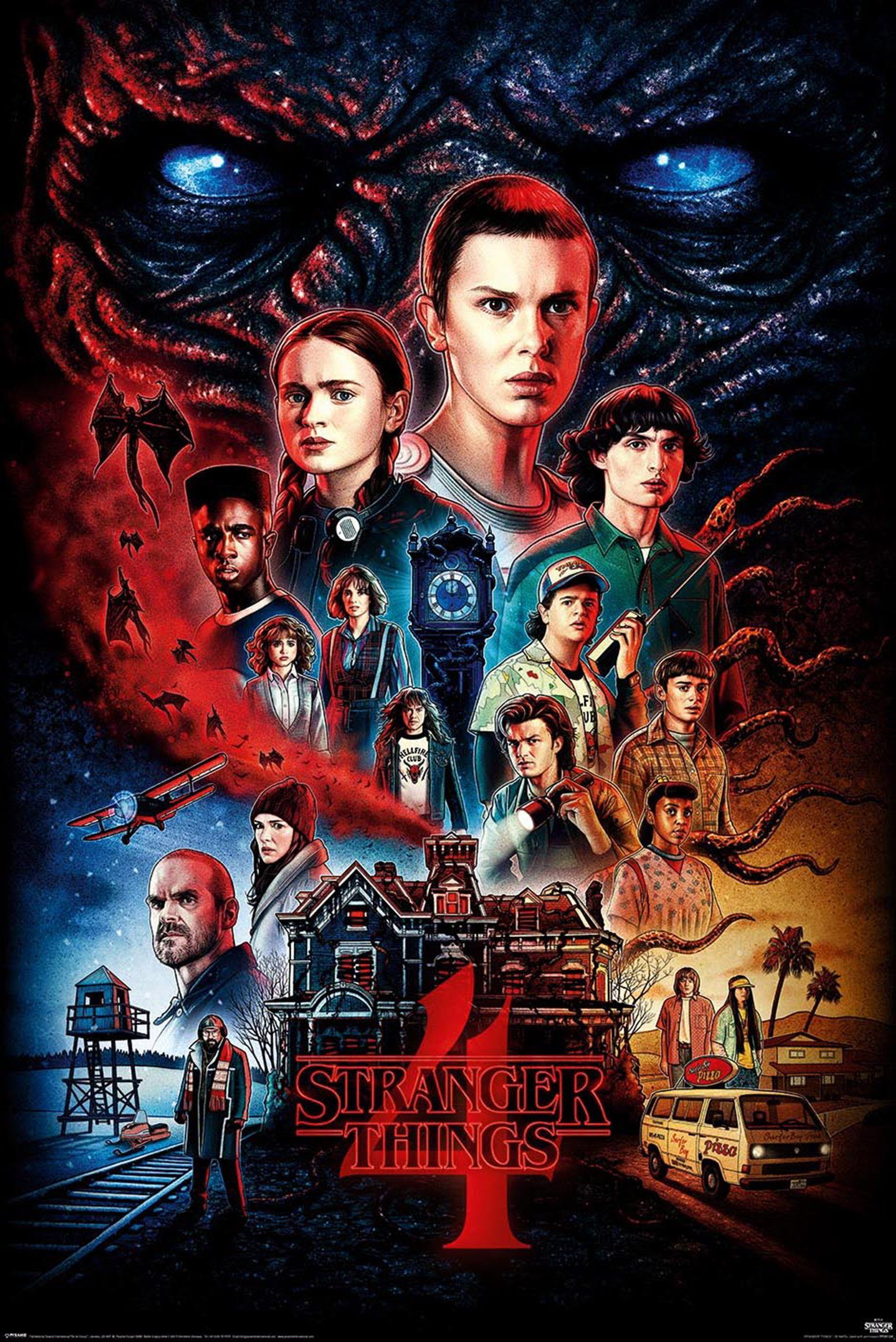 PYRAMID Poster Stranger Things 4 Poster günstig online kaufen