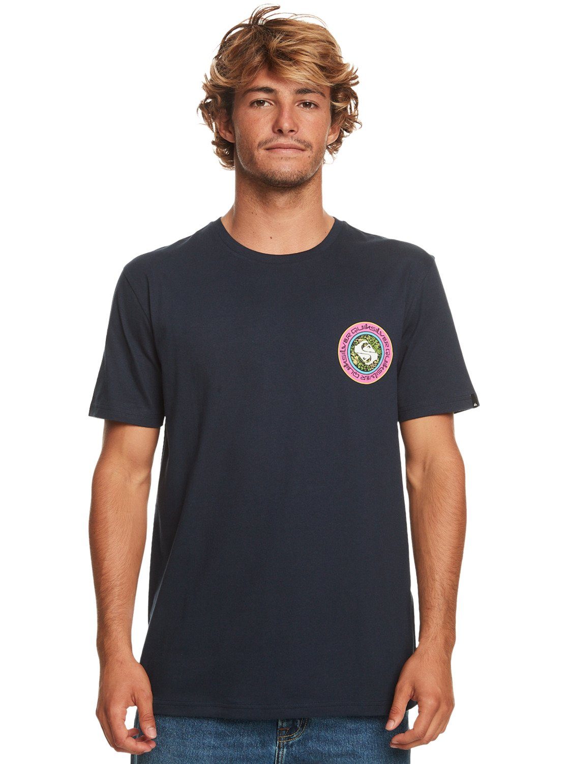 Blazer T-Shirt Navy Circle Omni Quiksilver
