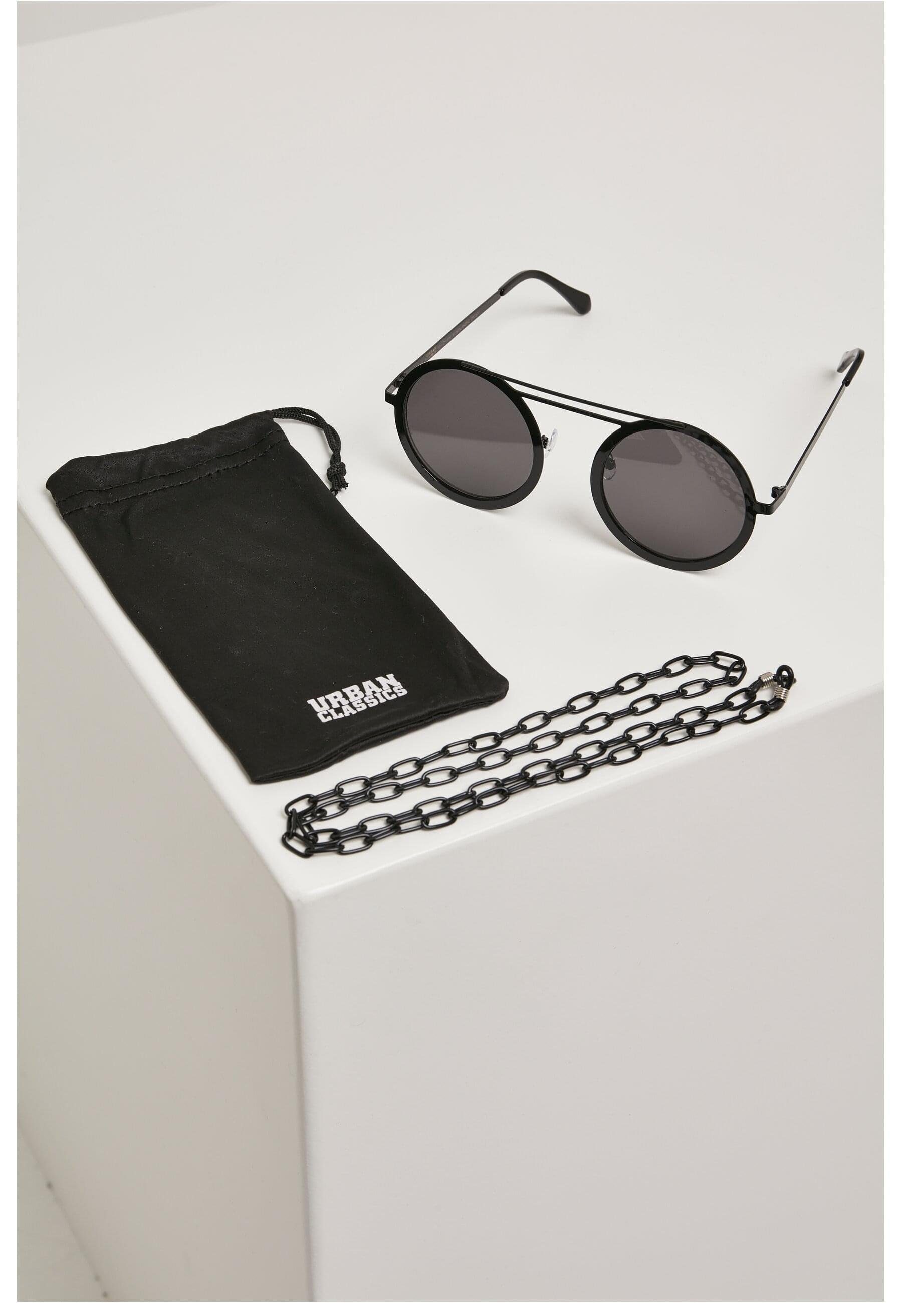 URBAN CLASSICS Sonnenbrille Unisex 104 Chain black/black Sunglasses