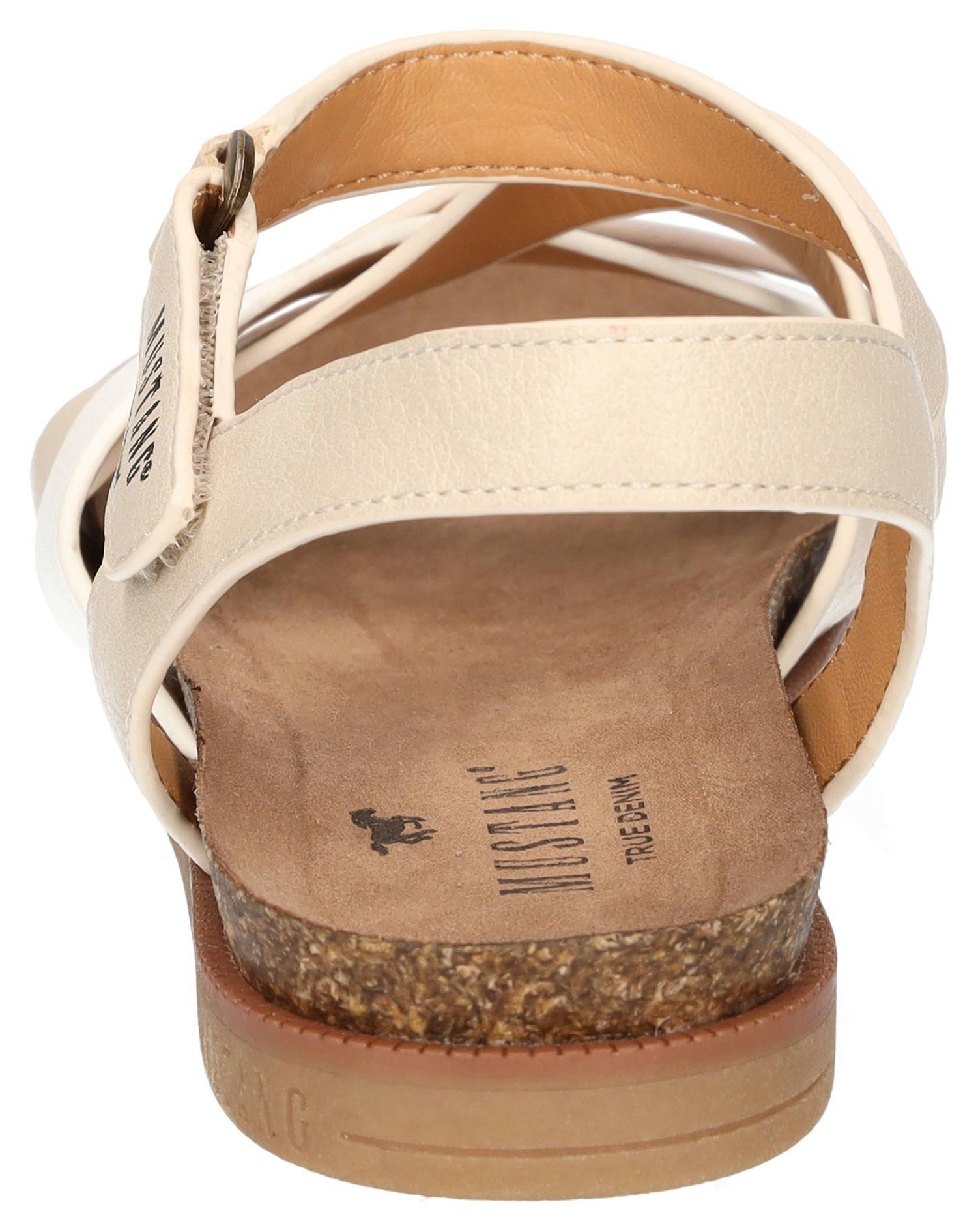 Mustang Shoes Riemchensandale, Barfußschuh, Klettschuh, Sommerschuh mit Tie günstig online kaufen