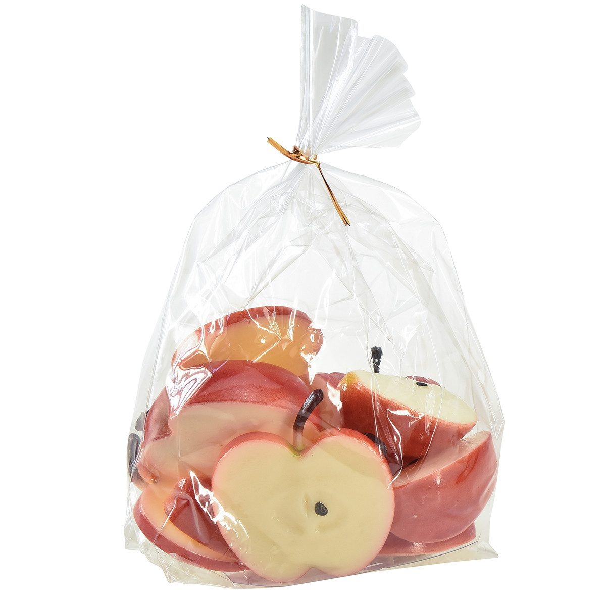 Kunstpflanze Künstliche Deko-Äpfel Set, Naturgetreue Apfel-Deko in Stücken, Viana, Höhe 5 cm